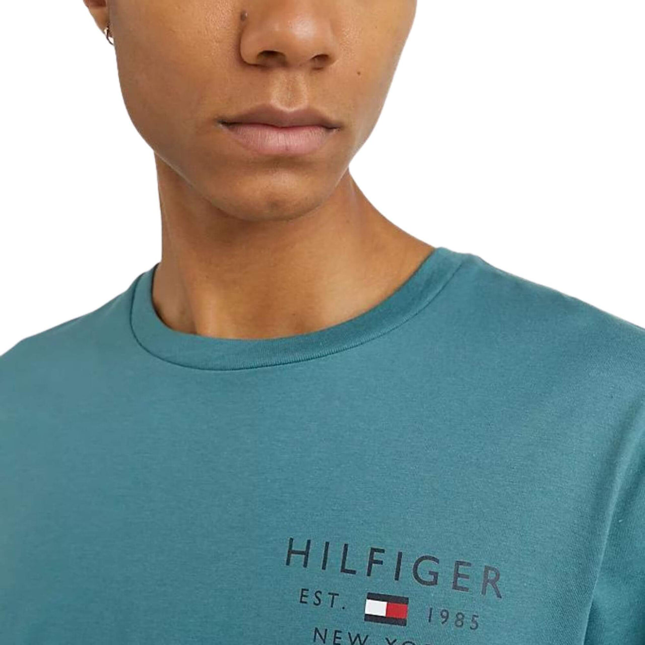 Mw0Mw30033Mb6 Camisetas Tommy Hilfiger Hombre Brand Love Small Logo Tee