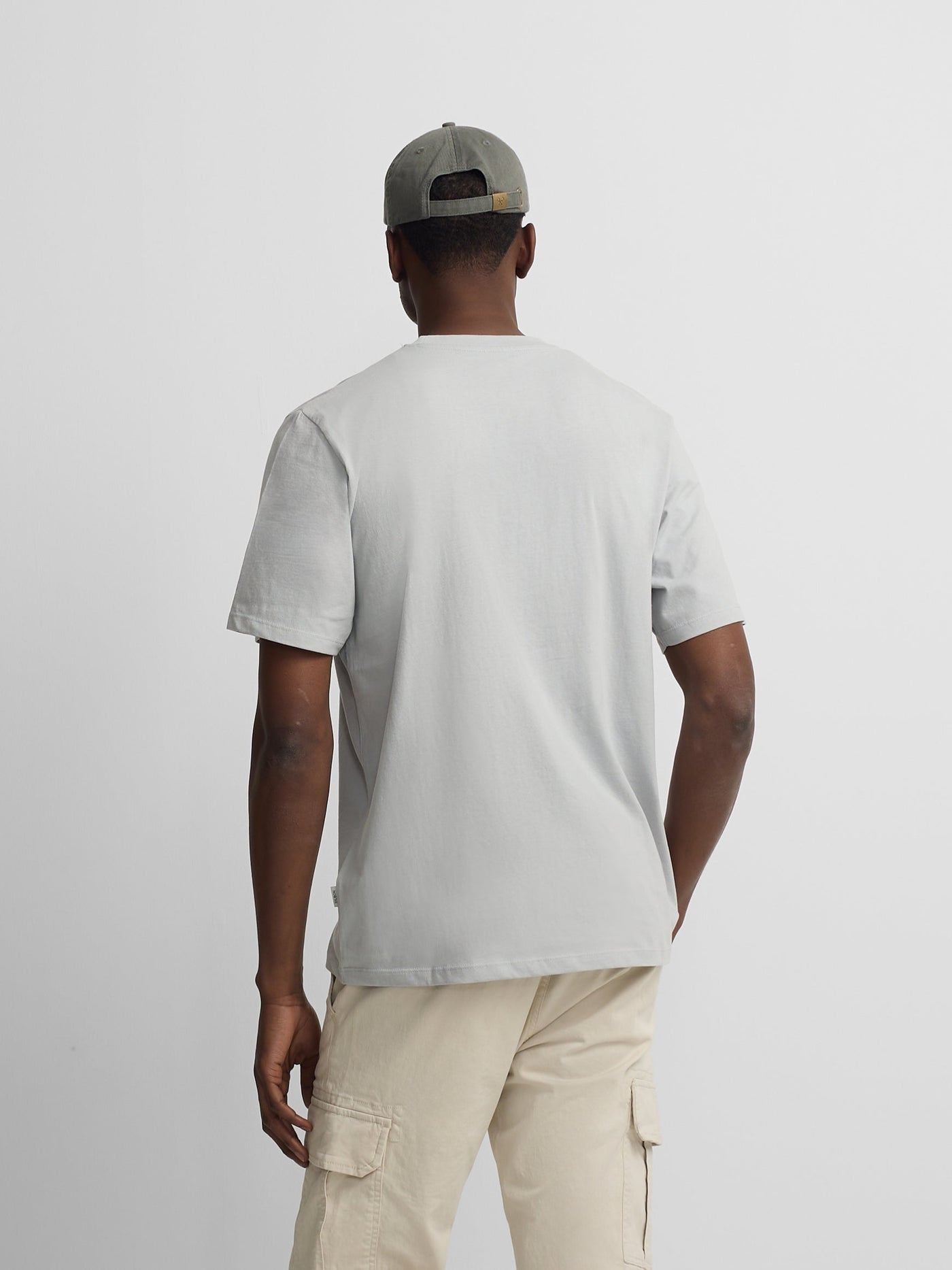 Camiseta Silbon Hombre Lisa Parche Azul Claro · imagen 6