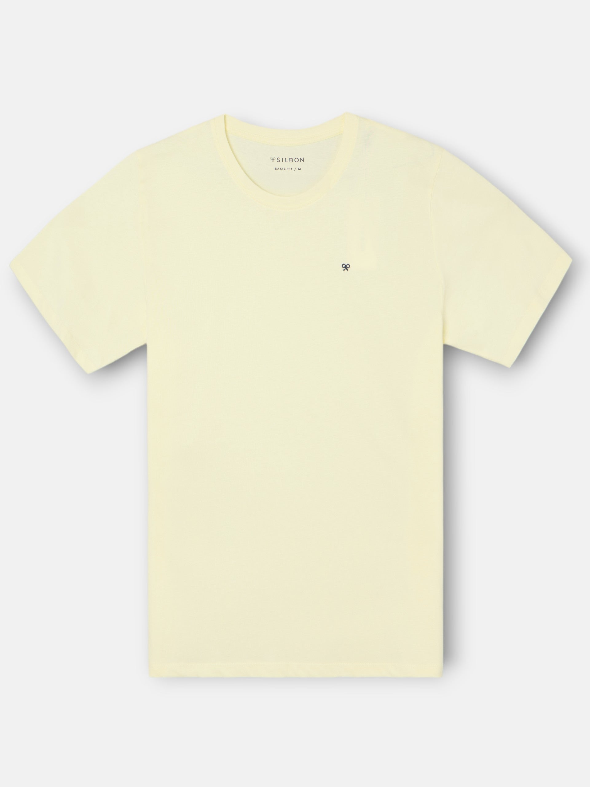 Camiseta Silbon Hombre Minilogo Amarillo · imagen 3