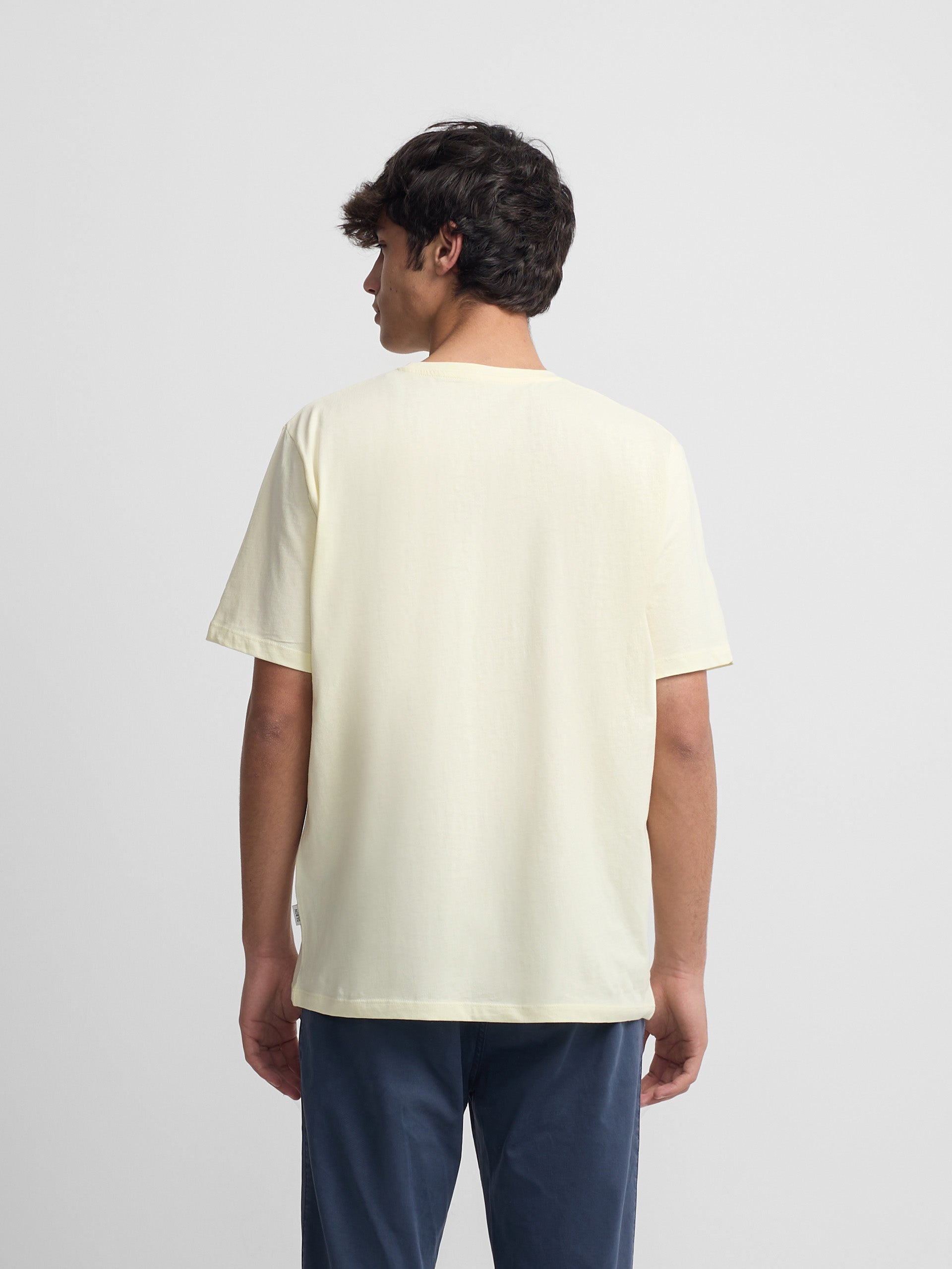 Camiseta Silbon Hombre Minilogo Amarillo · imagen 8