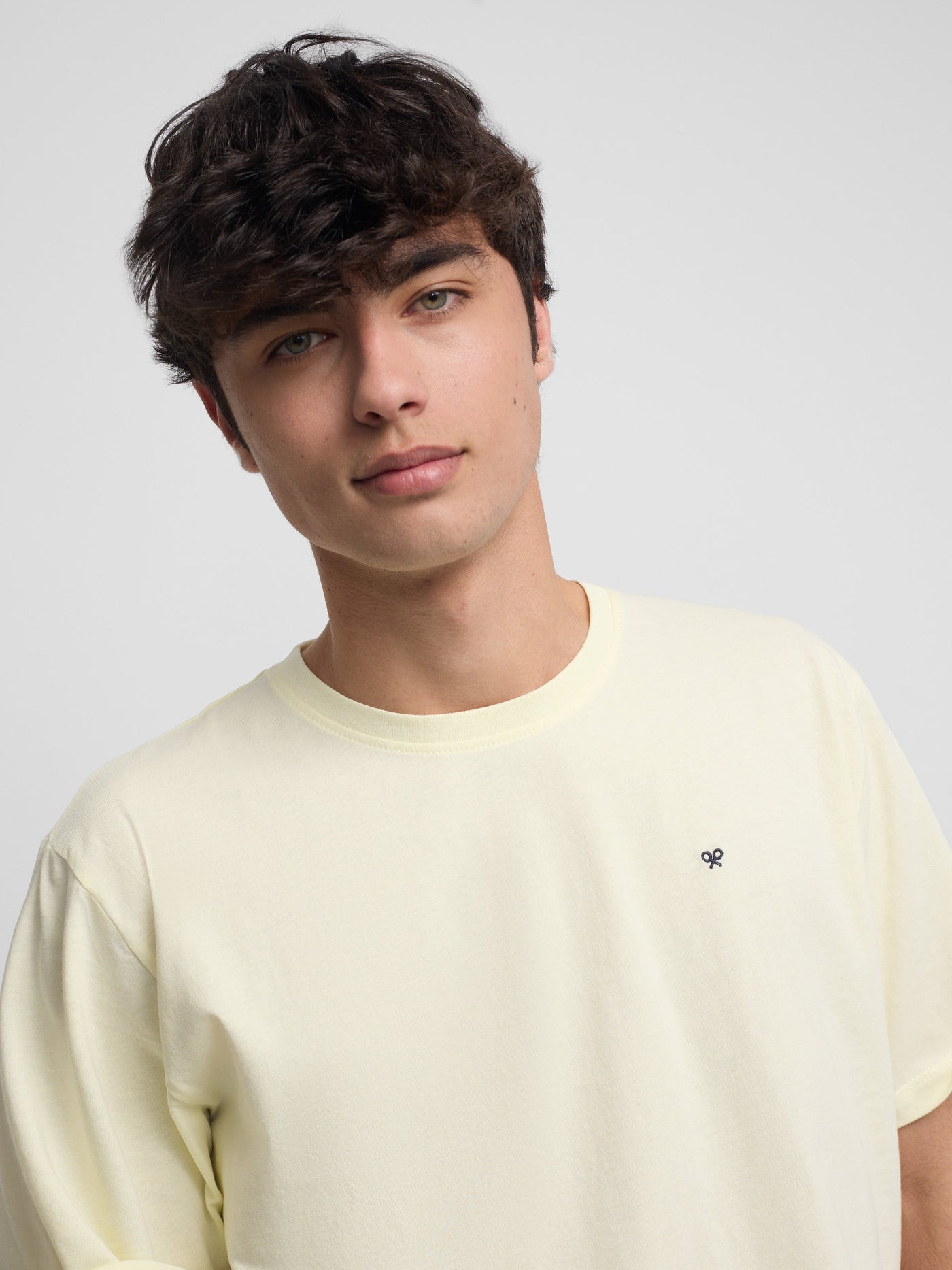 Camiseta Silbon Hombre Minilogo Amarillo · imagen 4