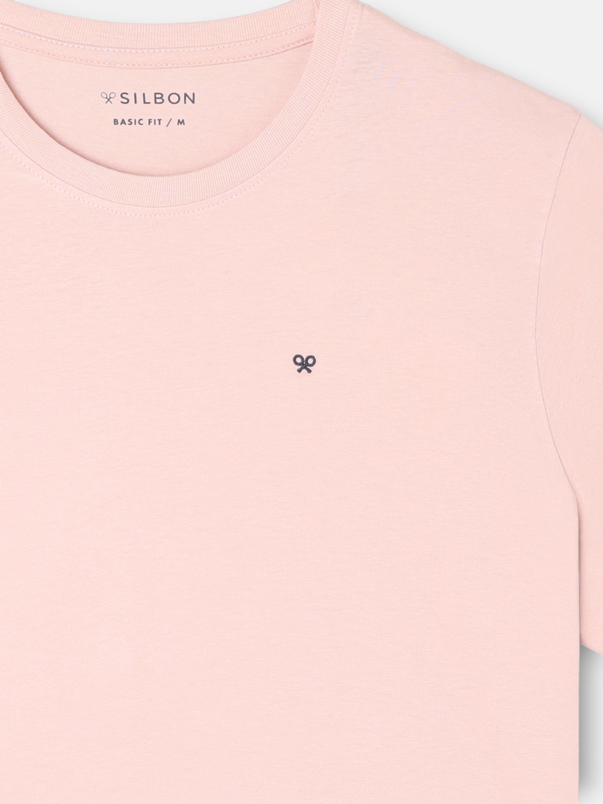 Camiseta Silbon Hombre Minilogo Rosa · imagen 2