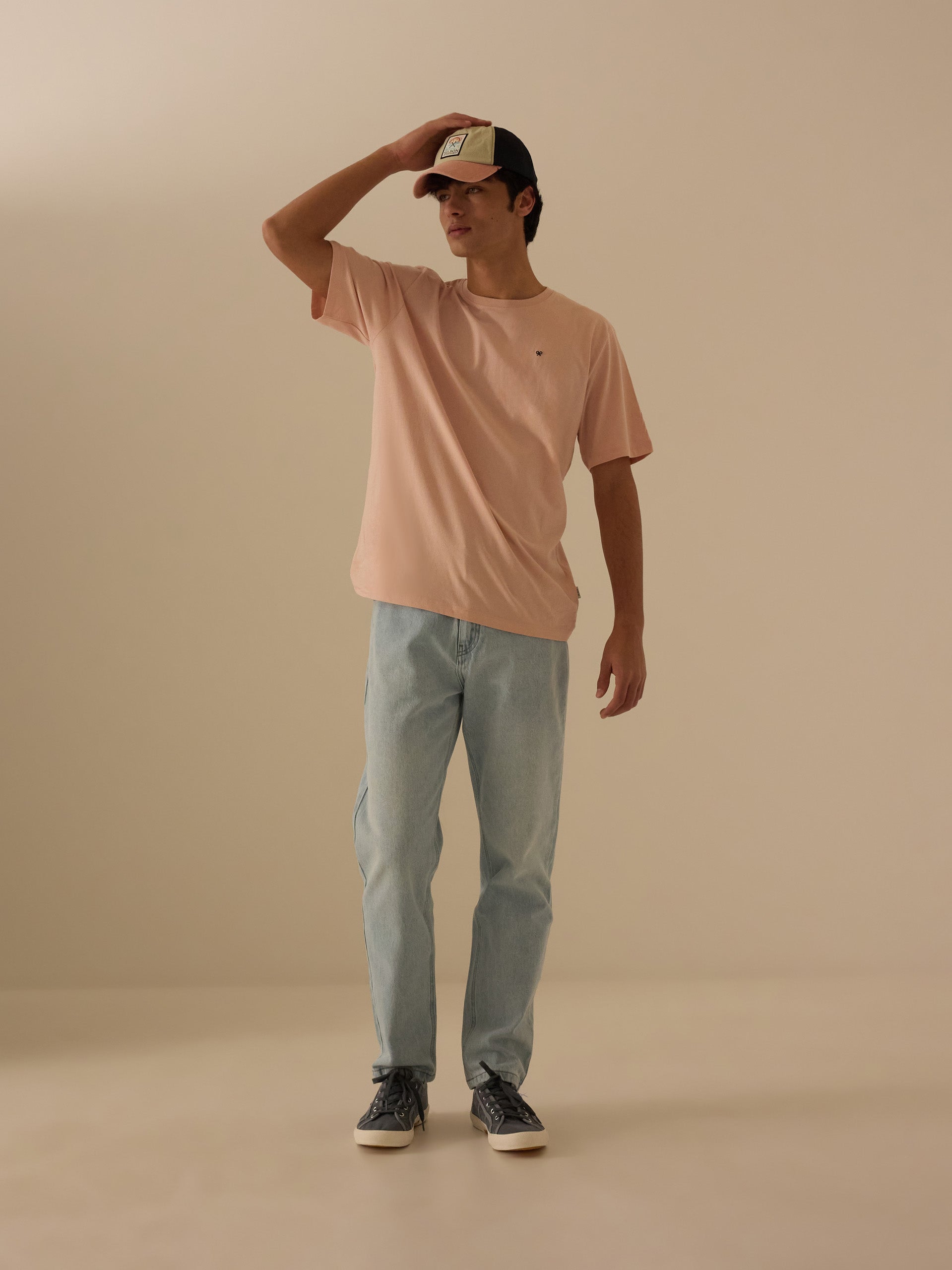 Camiseta Silbon Hombre Minilogo Rosa · imagen 9