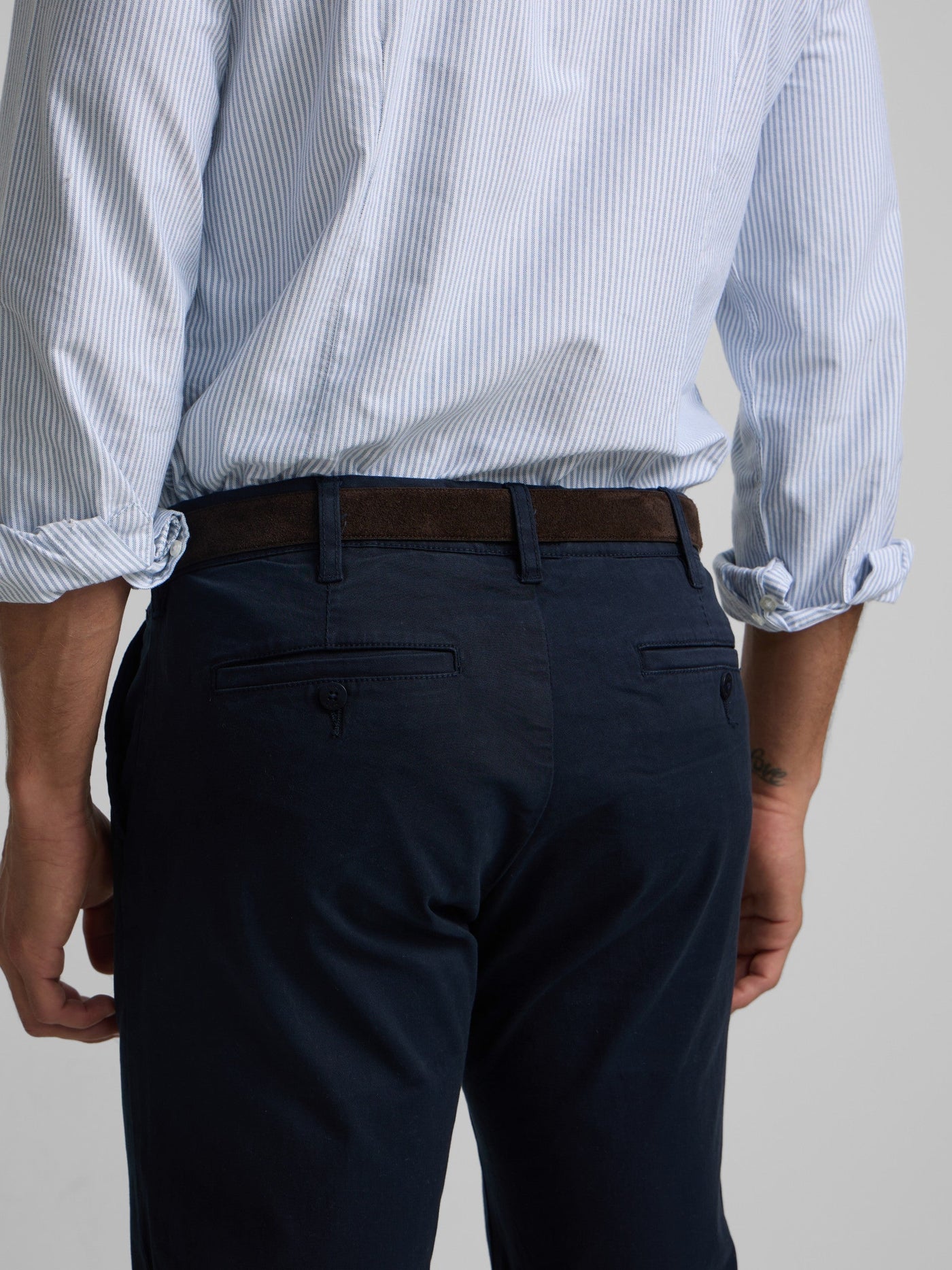 Pantalón Silbon Hombre Chino Azul Navy · imagen 6