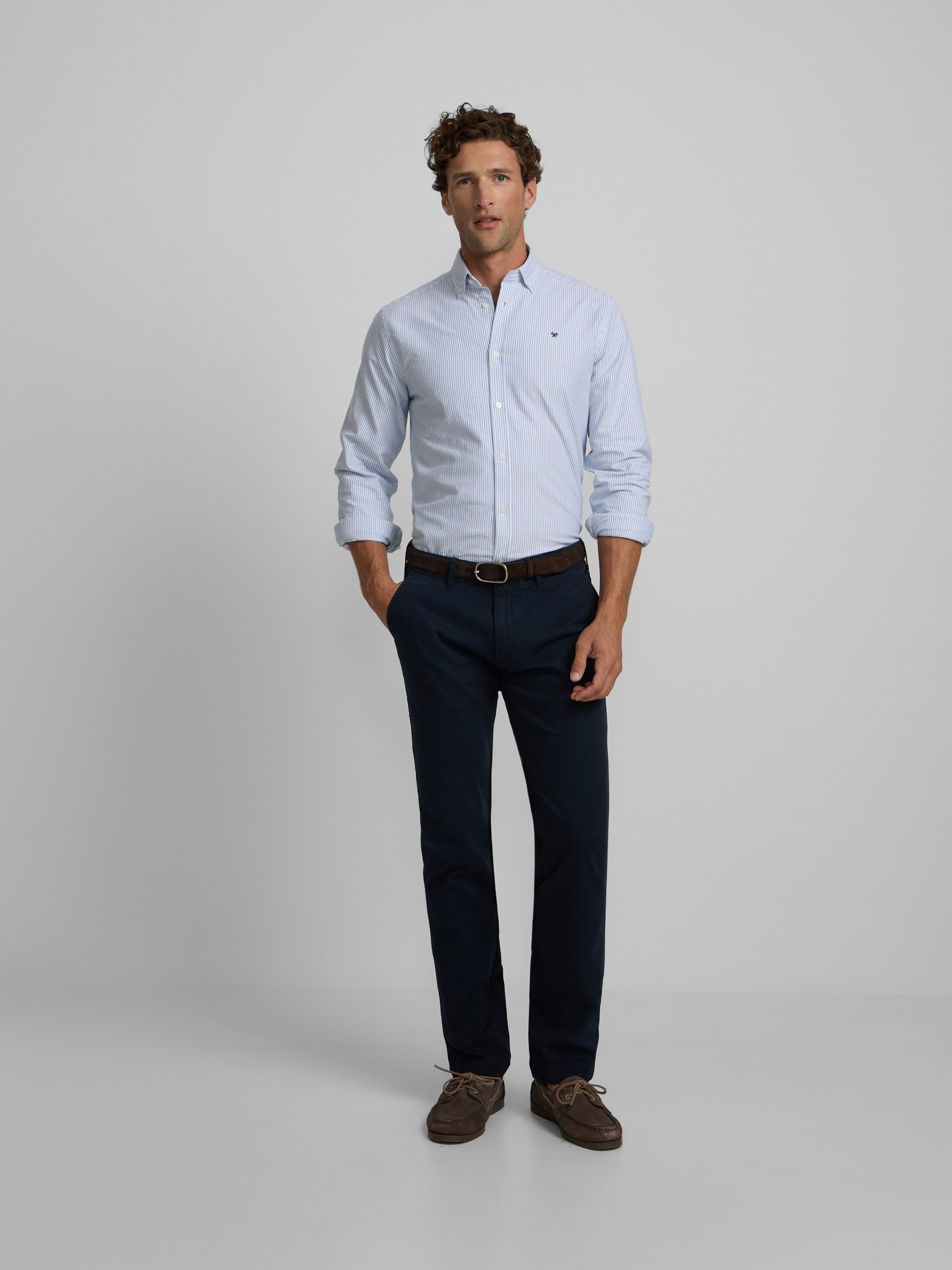 Pantalón Silbon Hombre Chino Azul Navy · imagen 1
