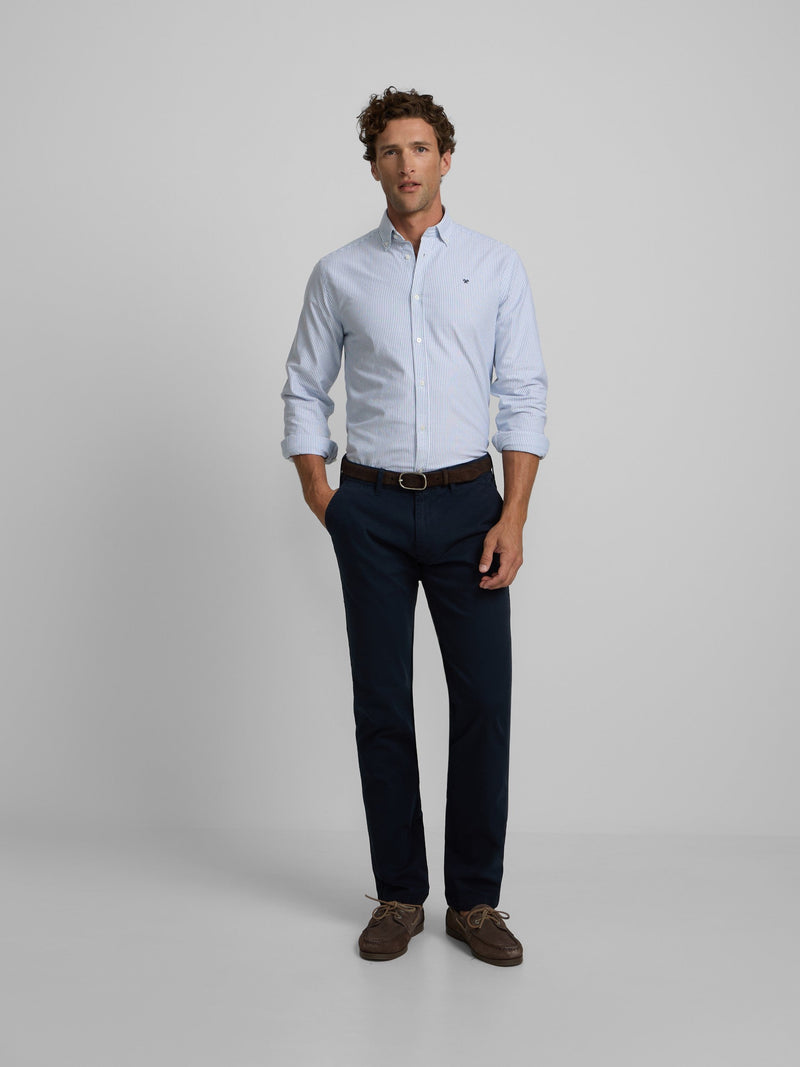 Pantalón Silbon Hombre Chino Azul Navy