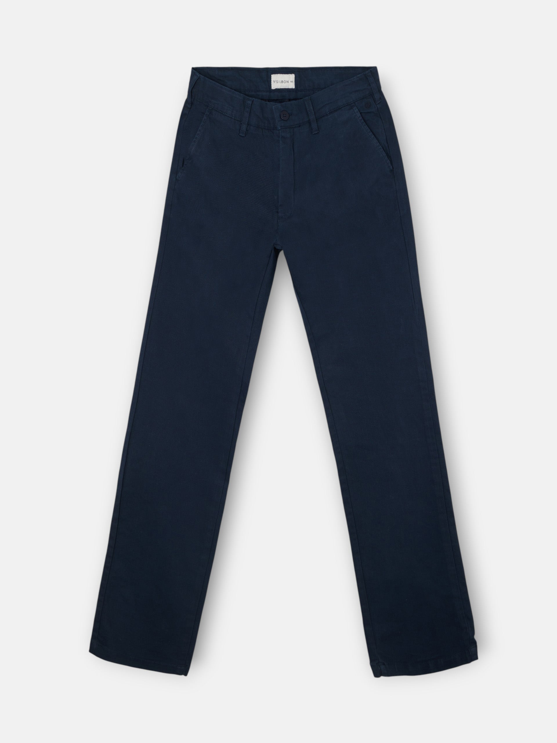 Pantalón Silbon Hombre Chino Azul Navy · imagen 5