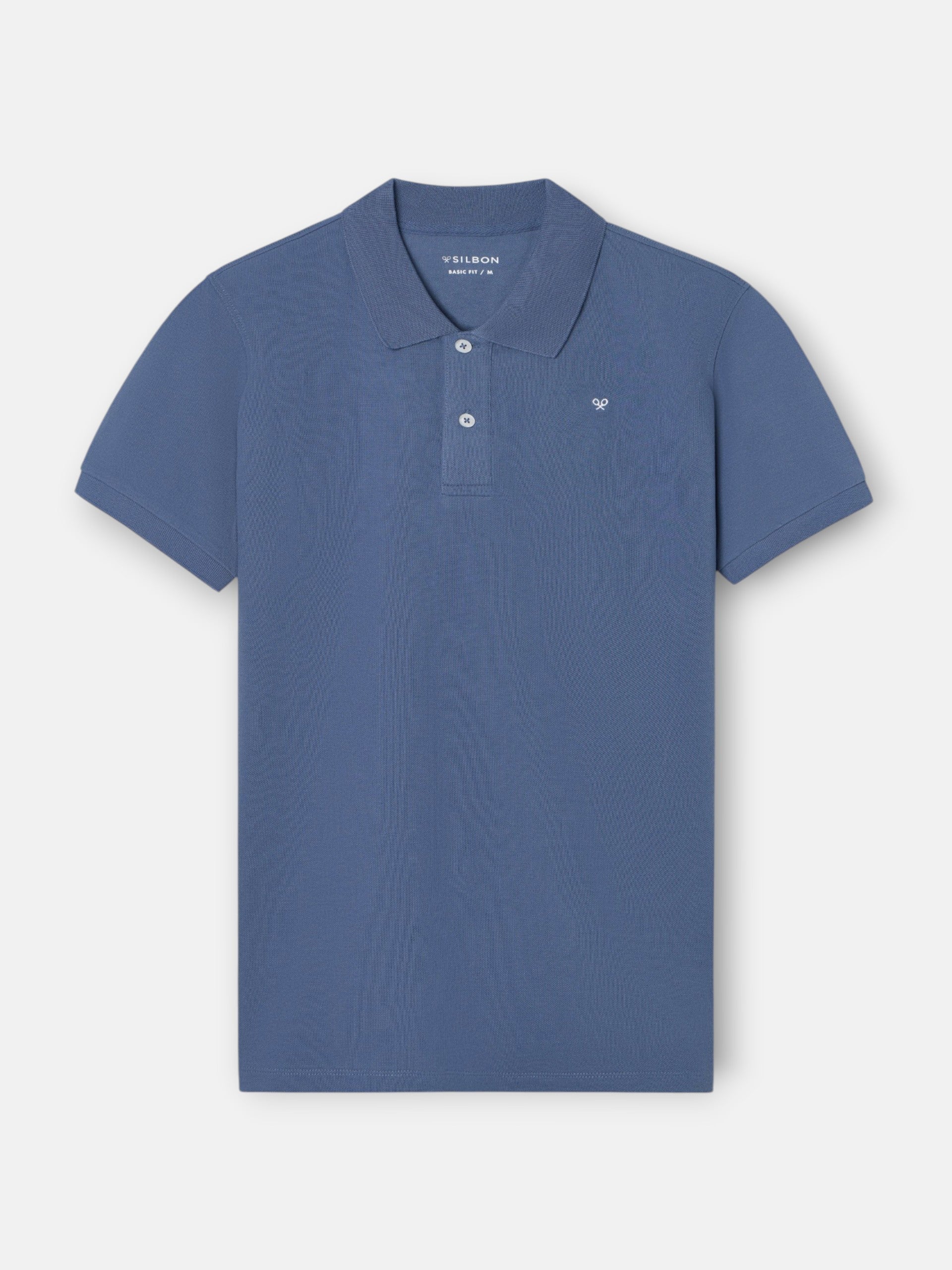 Polo Silbon Hombre Clásico Liso Índigo - Azul · imagen 7