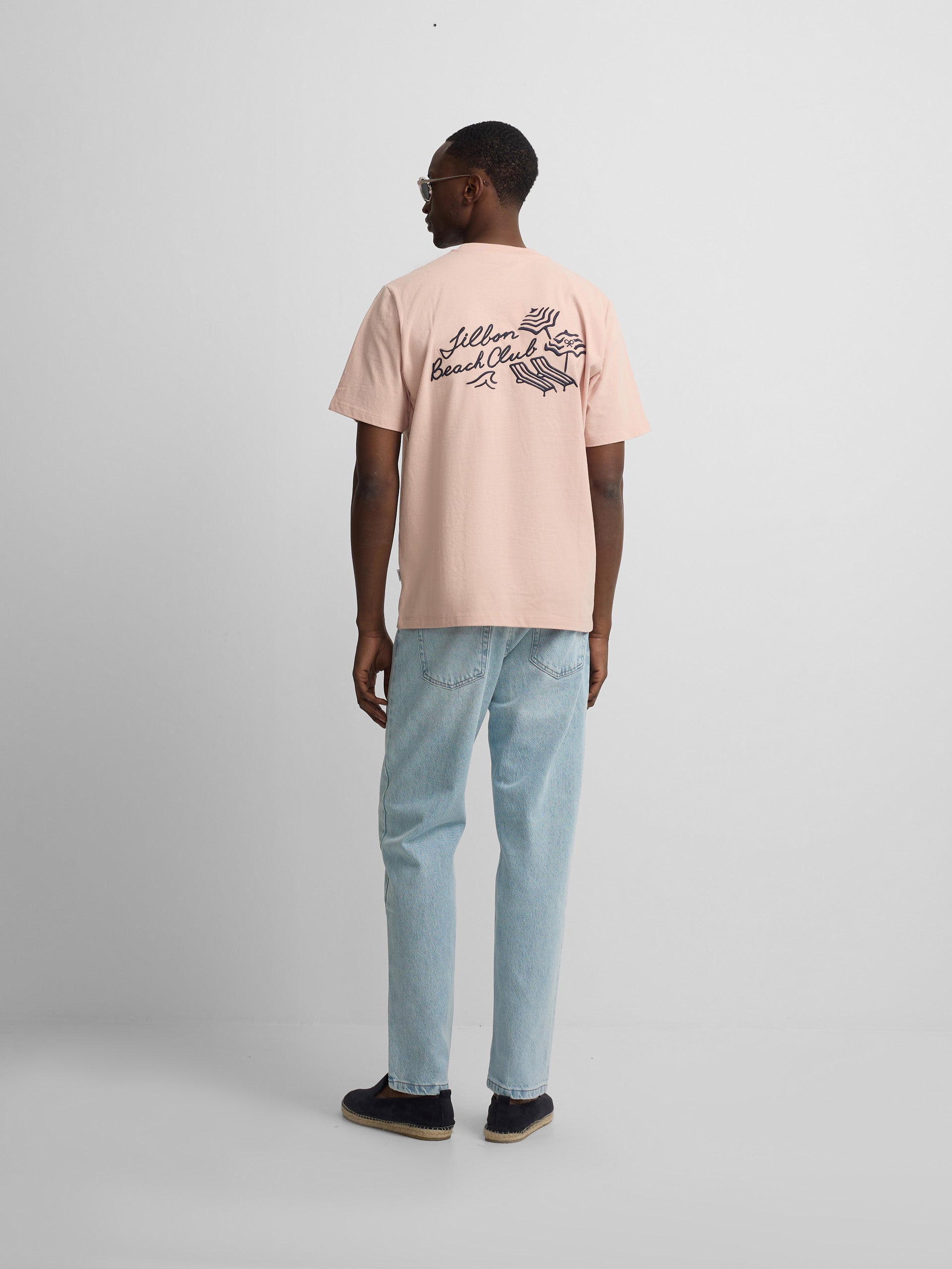 Camiseta Silbon Hombre Beach Club Rosa · imagen 6