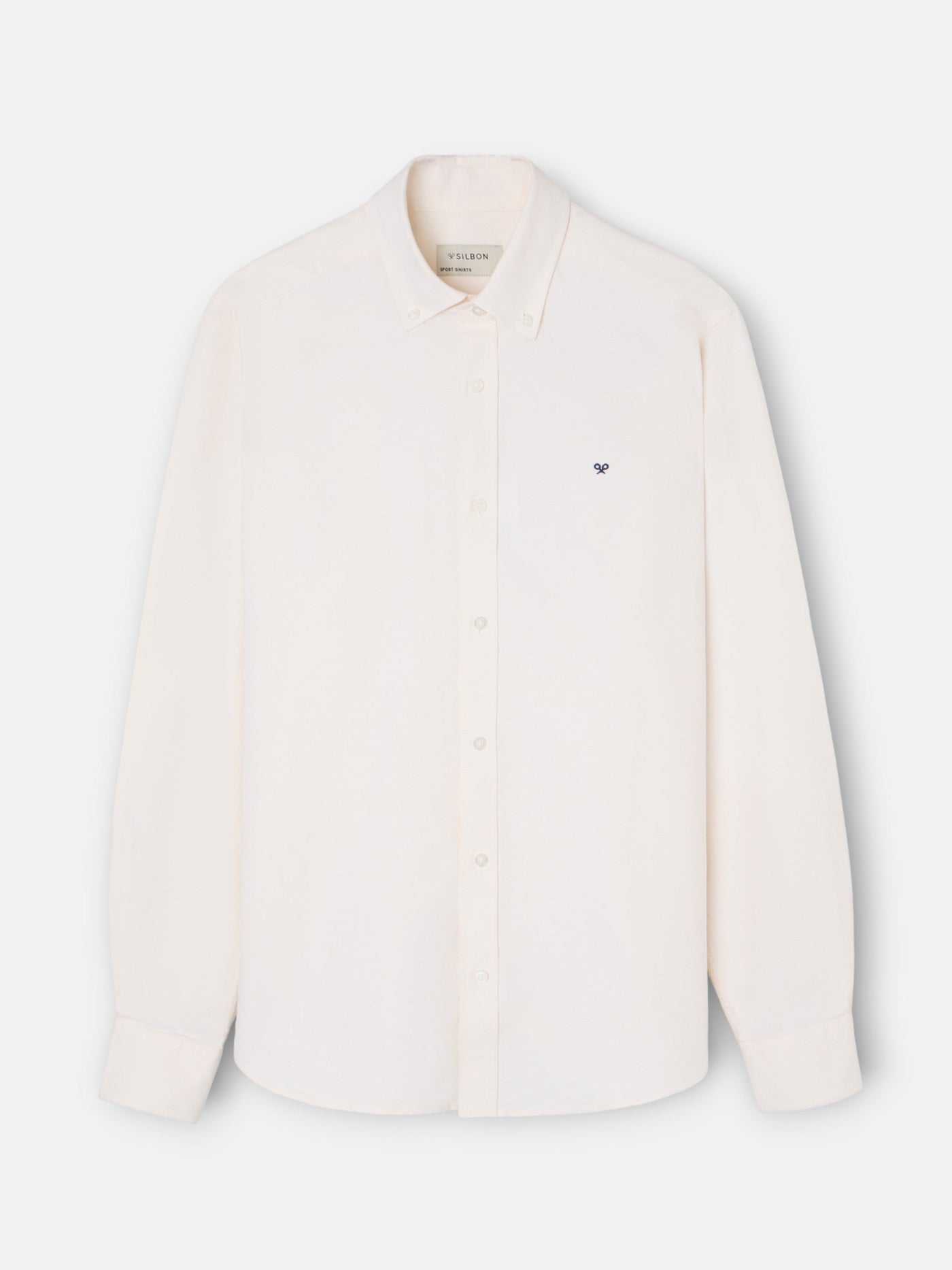 Camisa Silbon Hombre Sport Oxford Amarillo · imagen 5