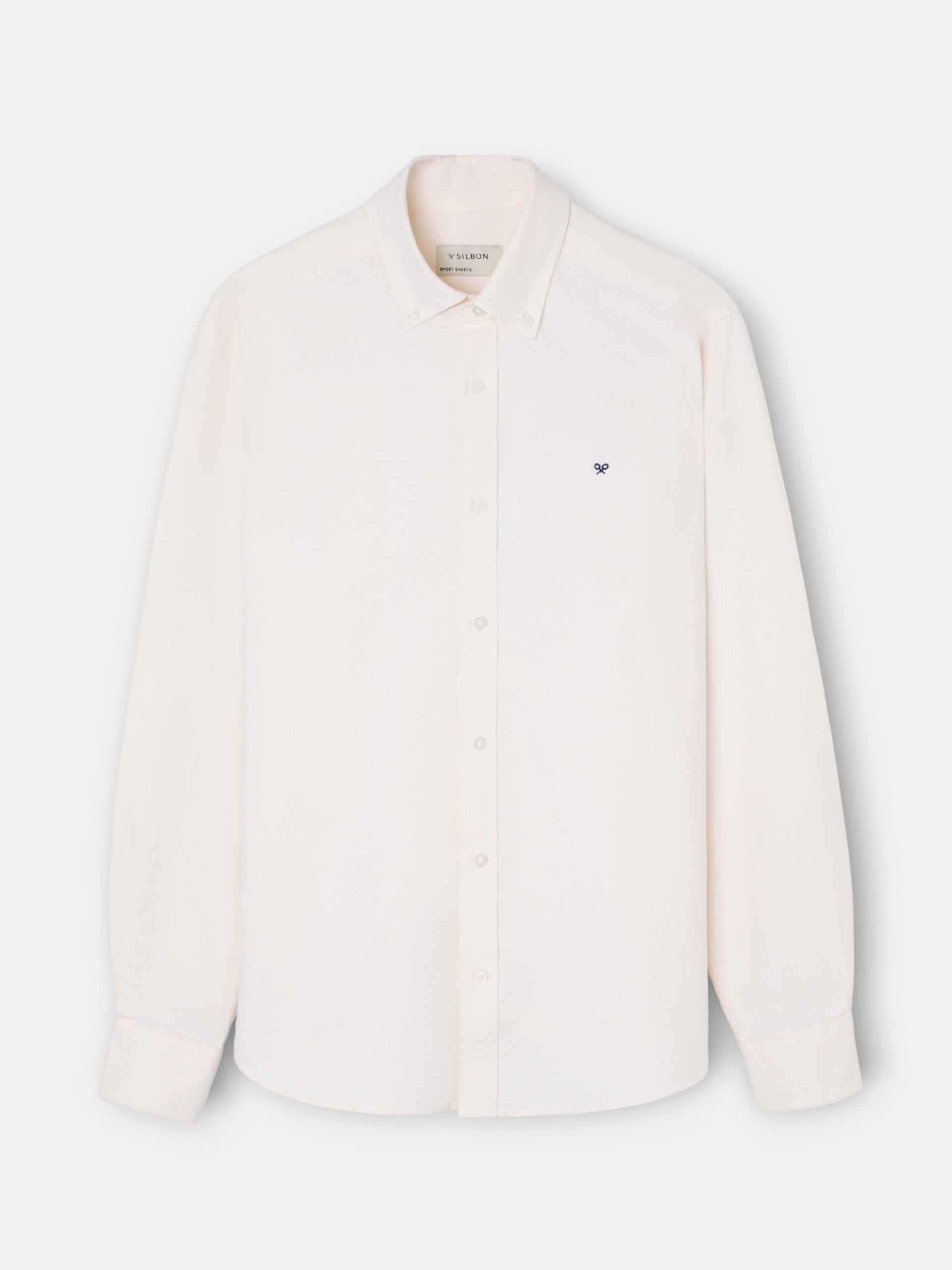 Camisa Silbon Hombre Sport Oxford Amarillo · imagen 5