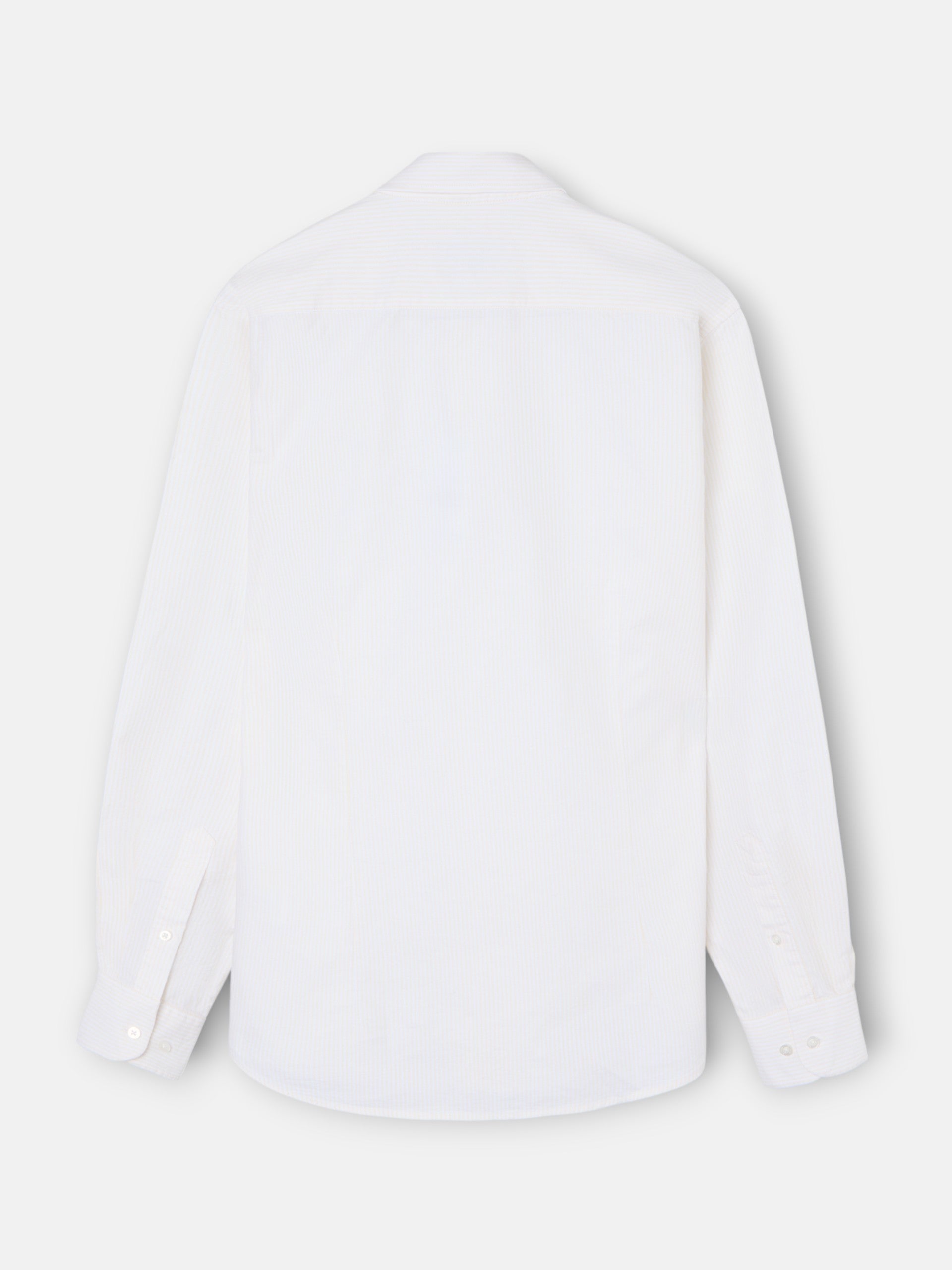 Camisa Silbon Hombre Sport Oxford Rayas Amarillo · imagen 6