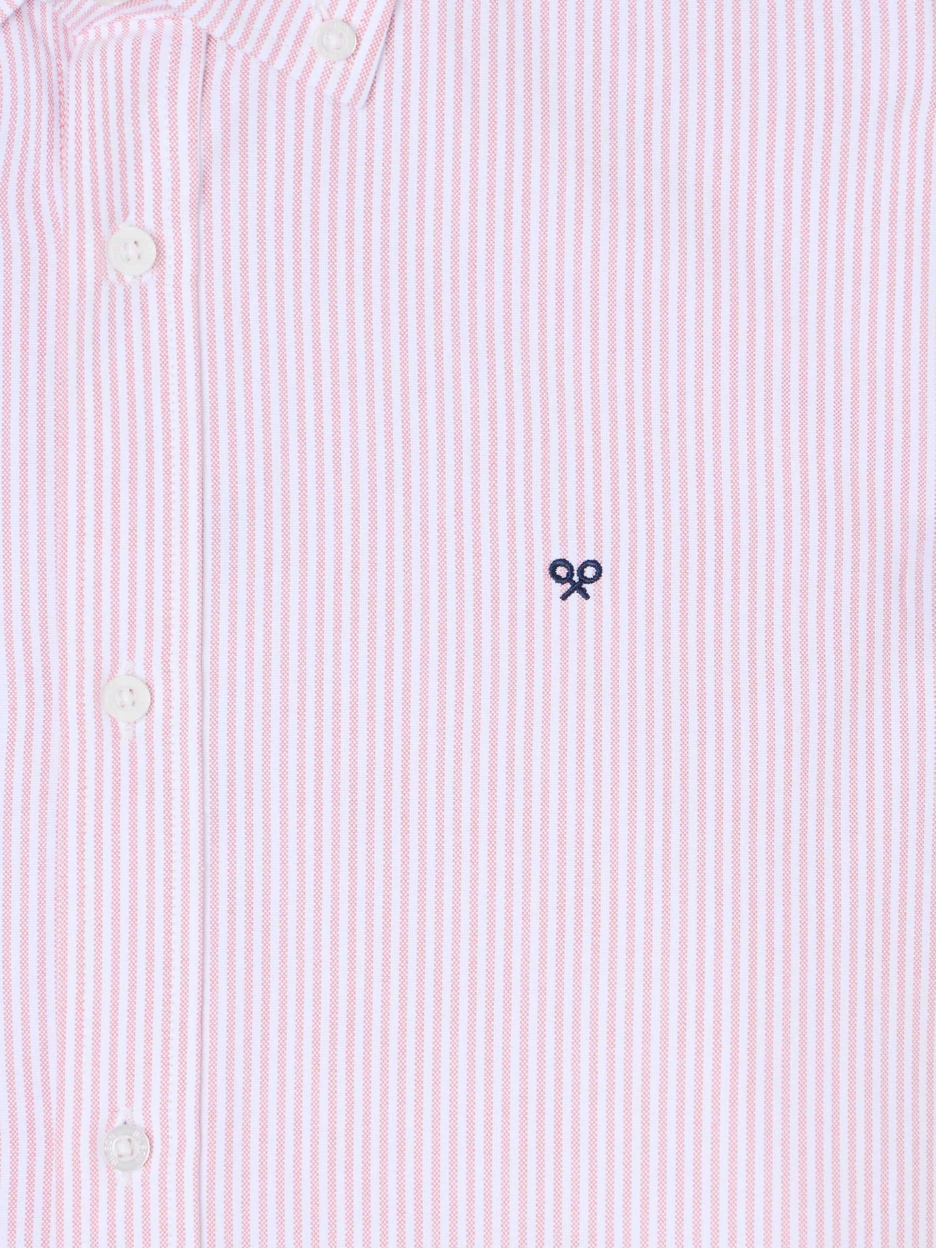 Camisa Silbon Hombre Sport Oxford Rayas Coral · imagen 2