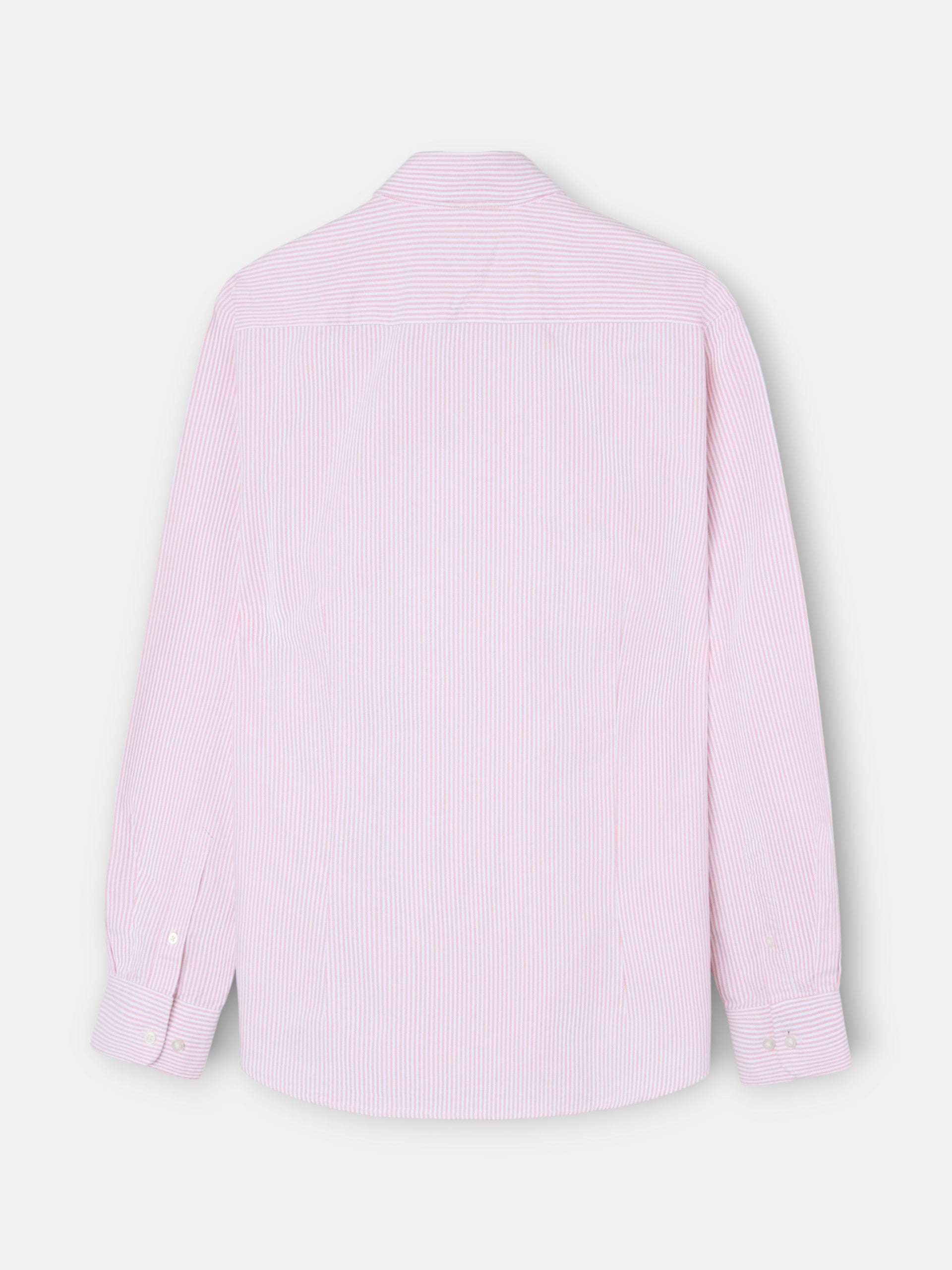Camisa Silbon Hombre Sport Oxford Rayas Coral · imagen 6
