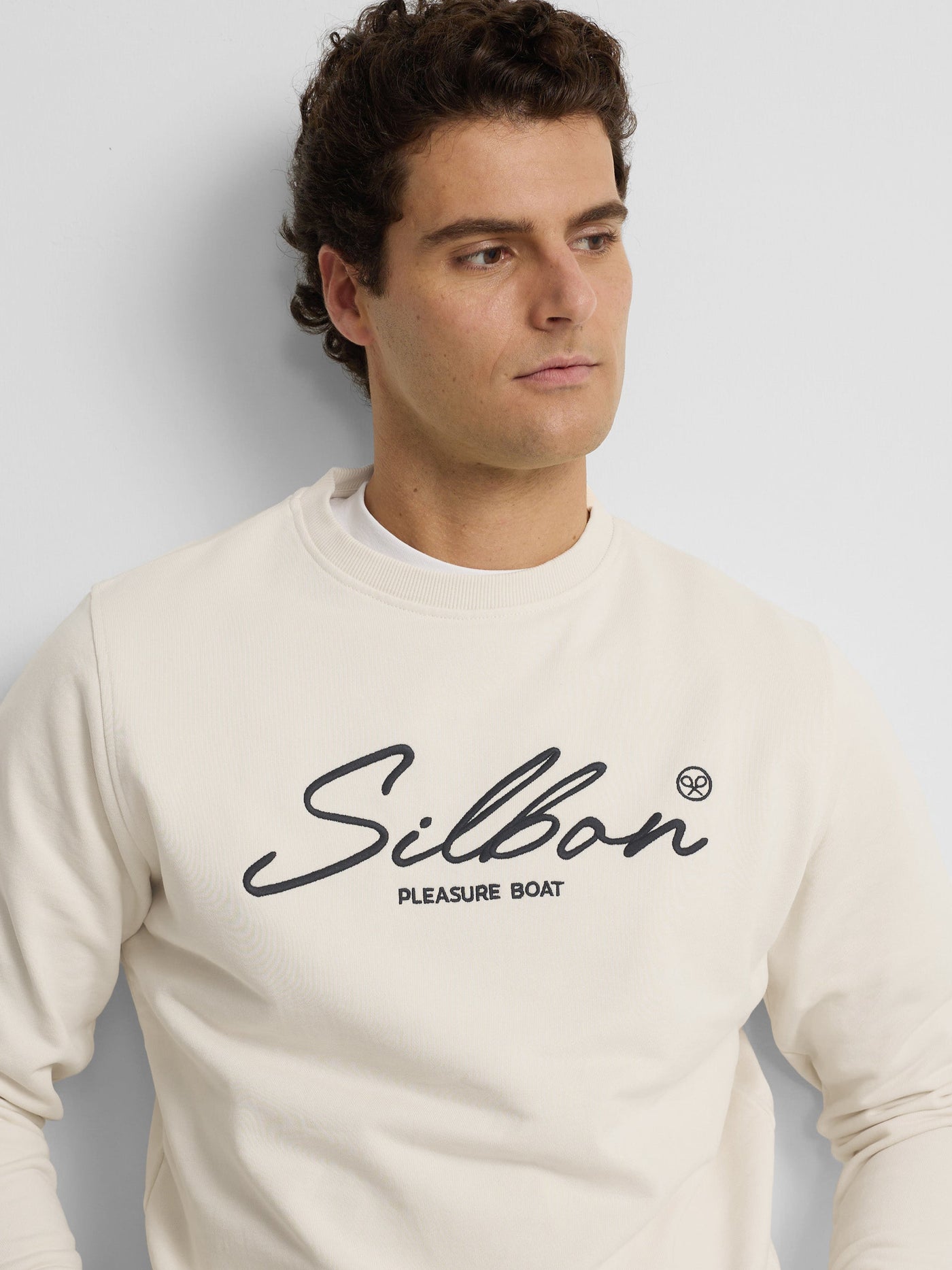 Sudadera Silbon Hombre Pleasure Crema · imagen 3