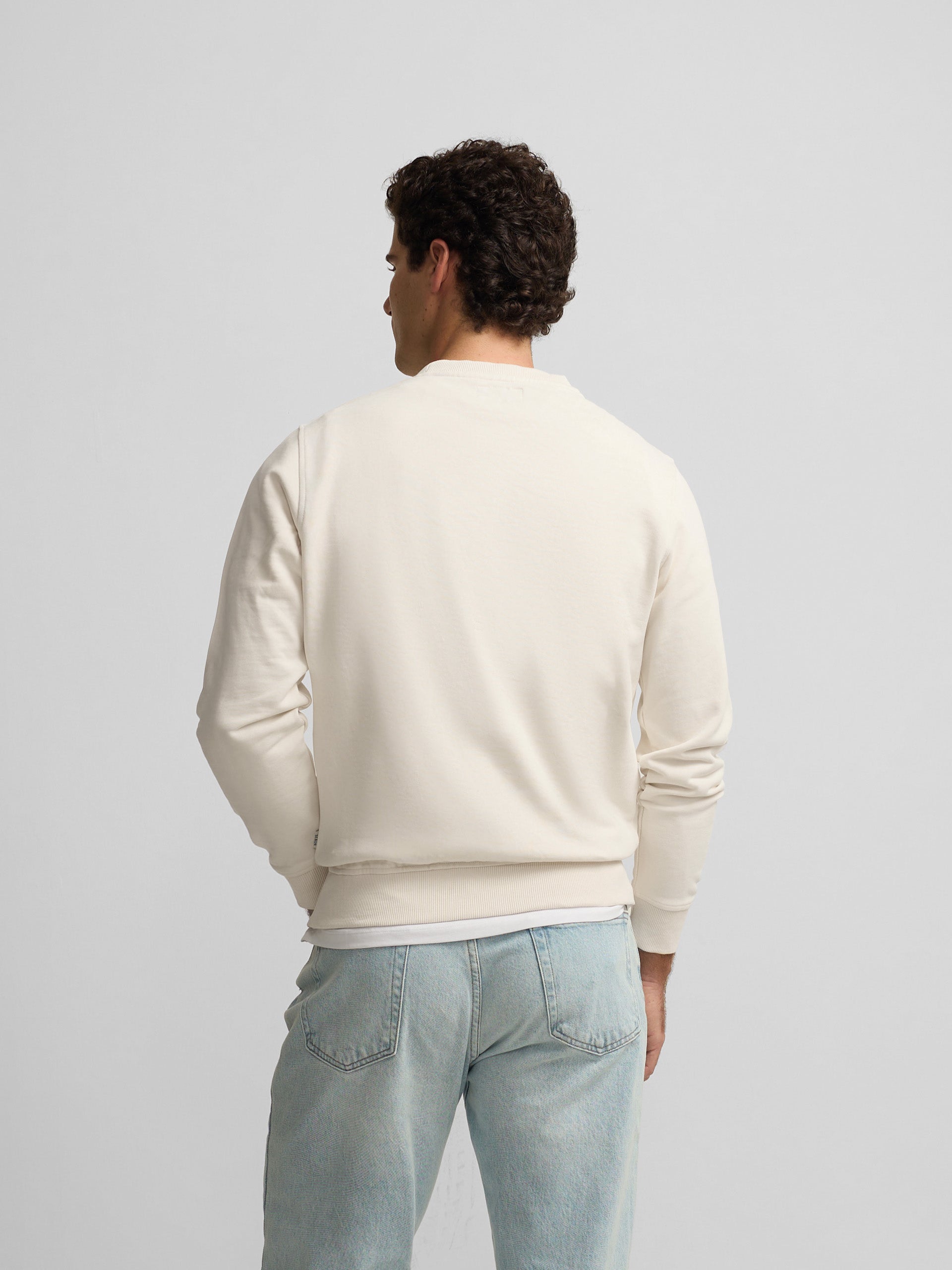Sudadera Silbon Hombre Pleasure Crema · imagen 4