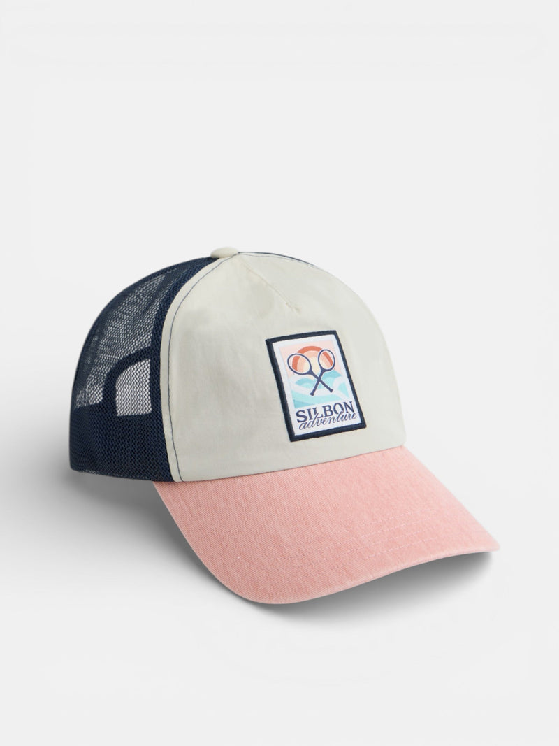 Gorra Silbon Hombre Trucker Adventure Piedra