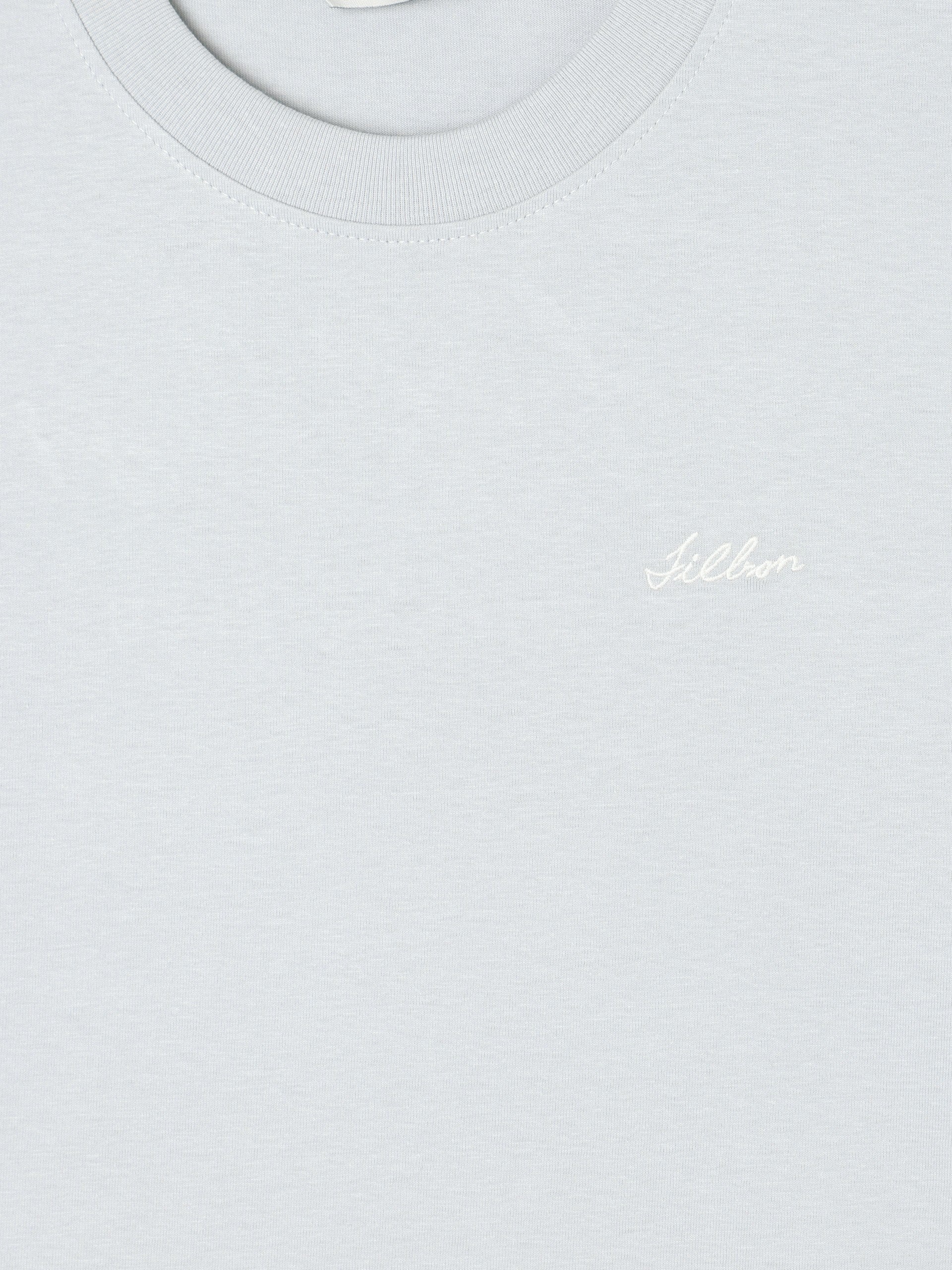 Camiseta Silbon Hombre Hotel Bleu Gris Azul · imagen 2