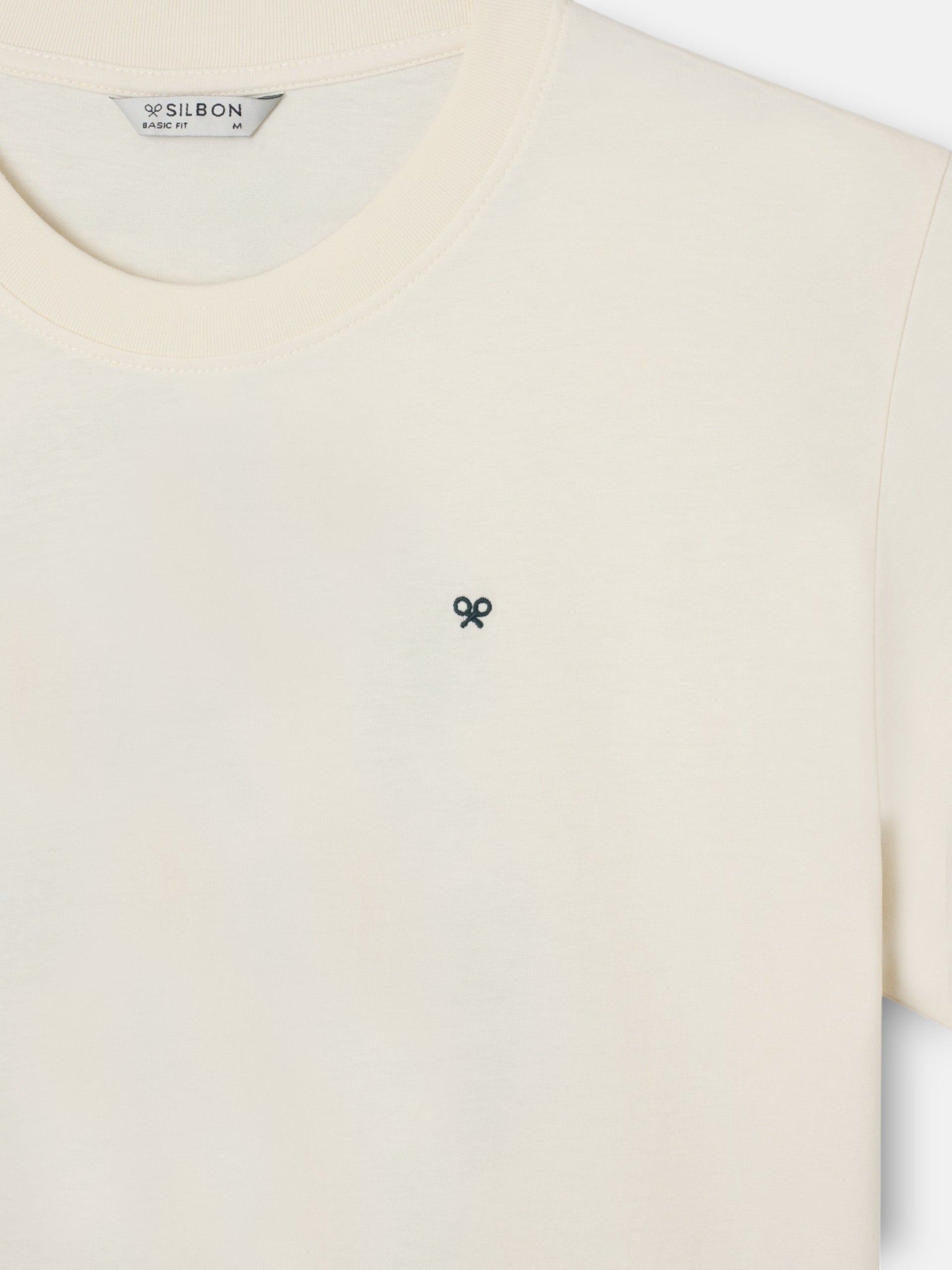 Camiseta Silbon Hombre Country House Crema · imagen 2