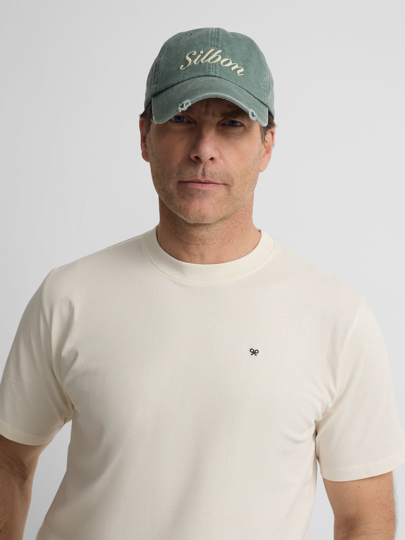Camiseta Silbon Hombre Country House Crema · imagen 3