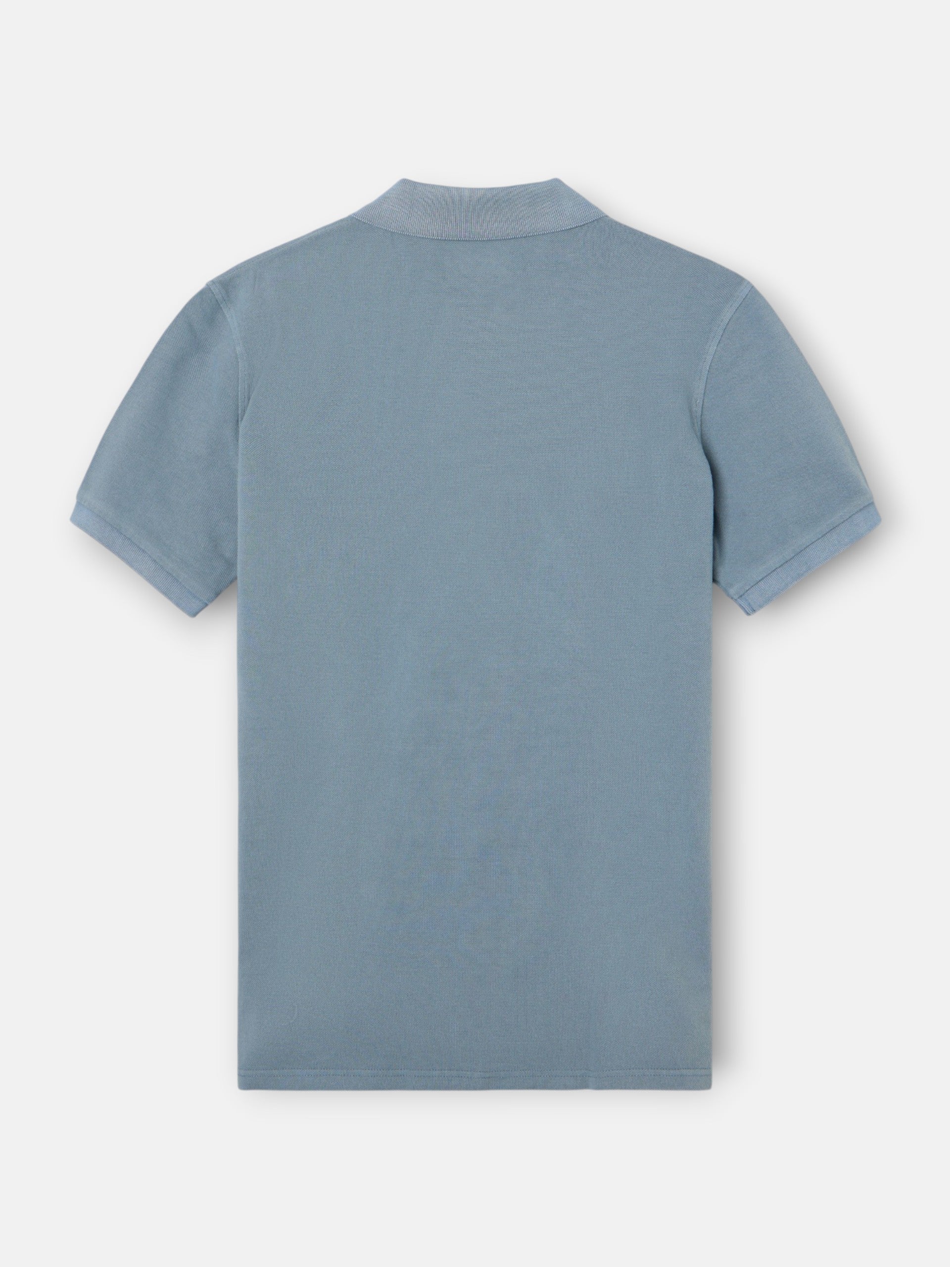 Polo Silbon Hombre Garment Dye Azul · imagen 6