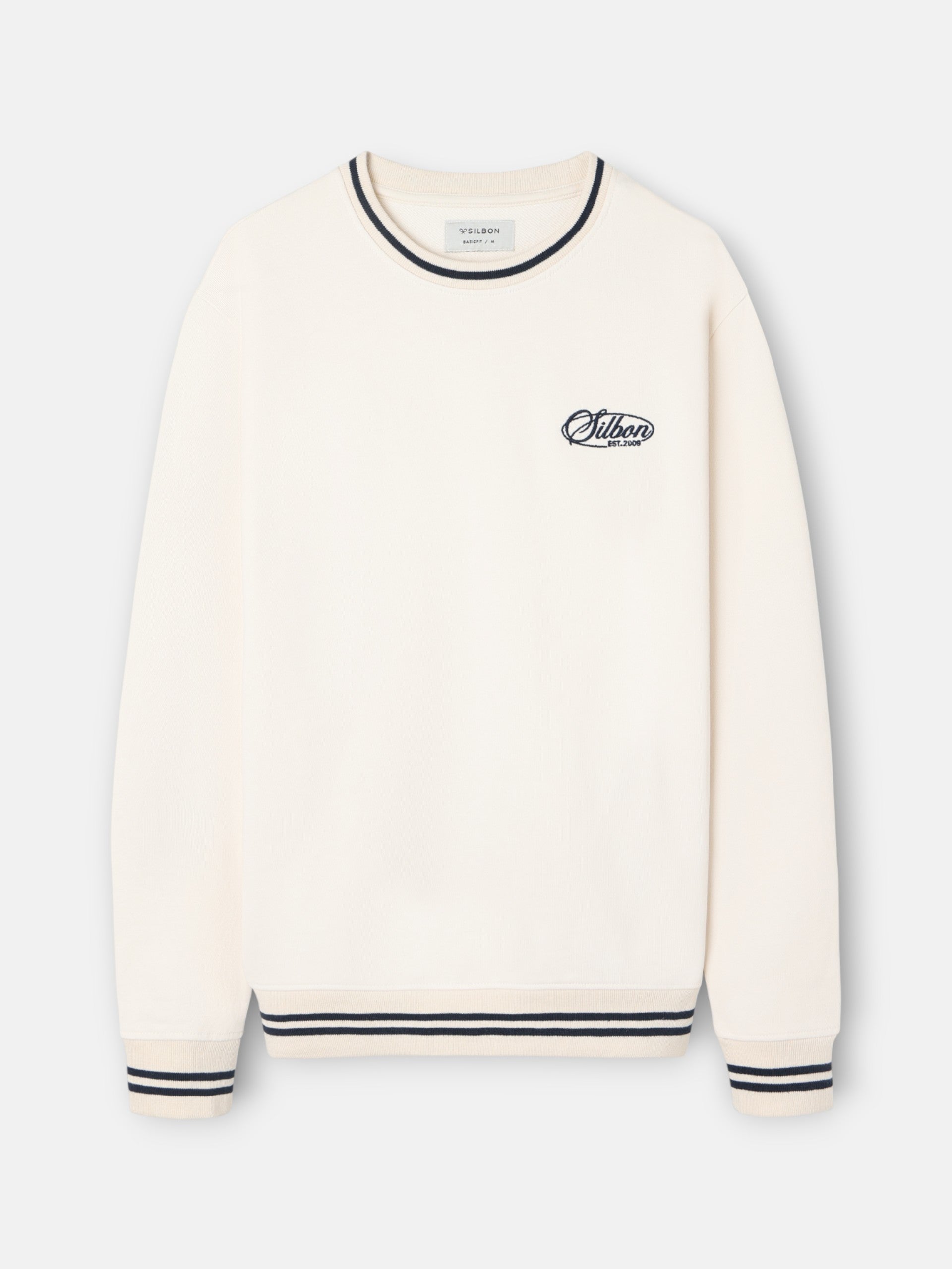 Sudadera Silbon Hombre Ribs Retro verde oscuro · imagen 5