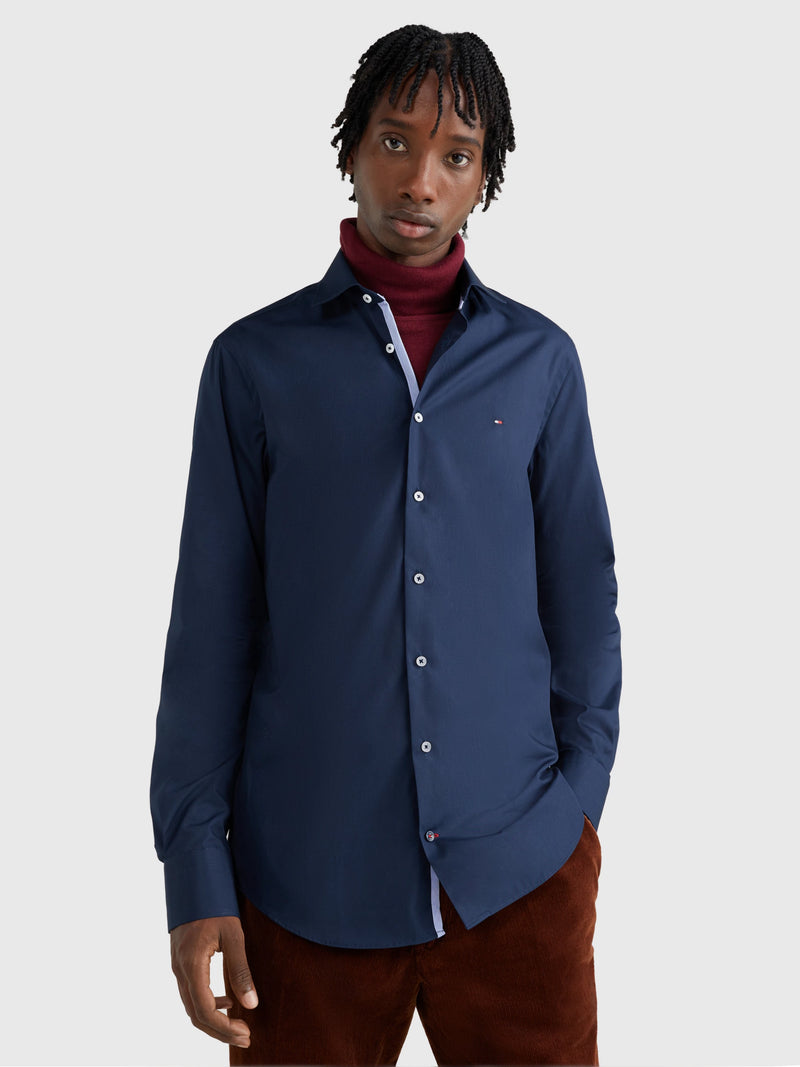 Tommy Hilfiger Camisa Core Poplin Classic Slim Shirt