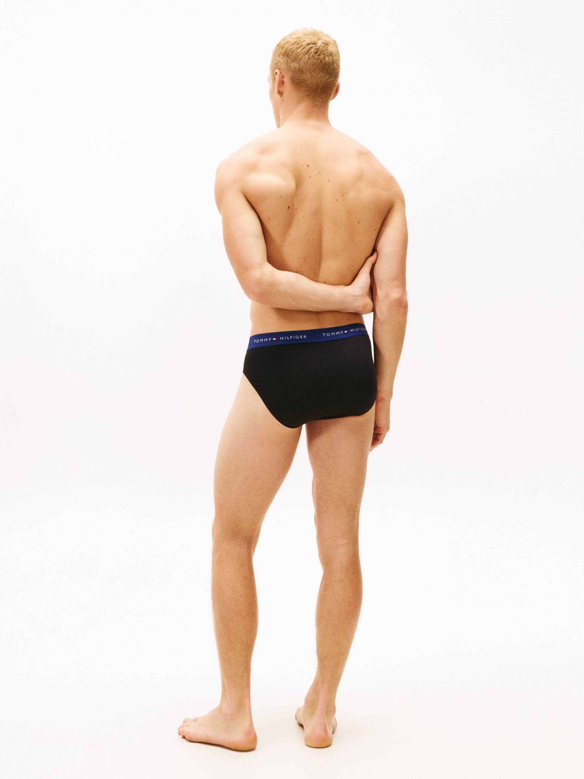 Tommy Hilfiger Calzoncillo 3p Brief Wb · Negro Marron · imagen 6