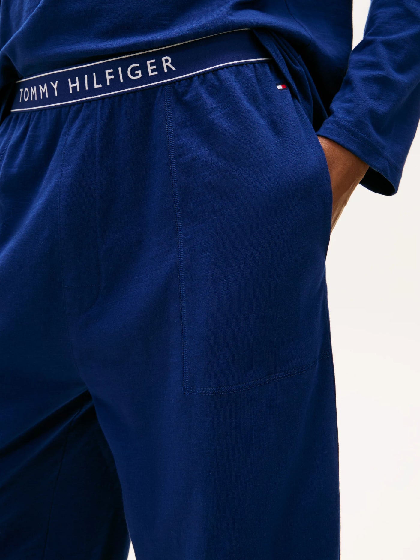 Tommy Hilfiger Pijamas Um0um03609c7g Ls Jersey Pj Set Cuffed · imagen 3
