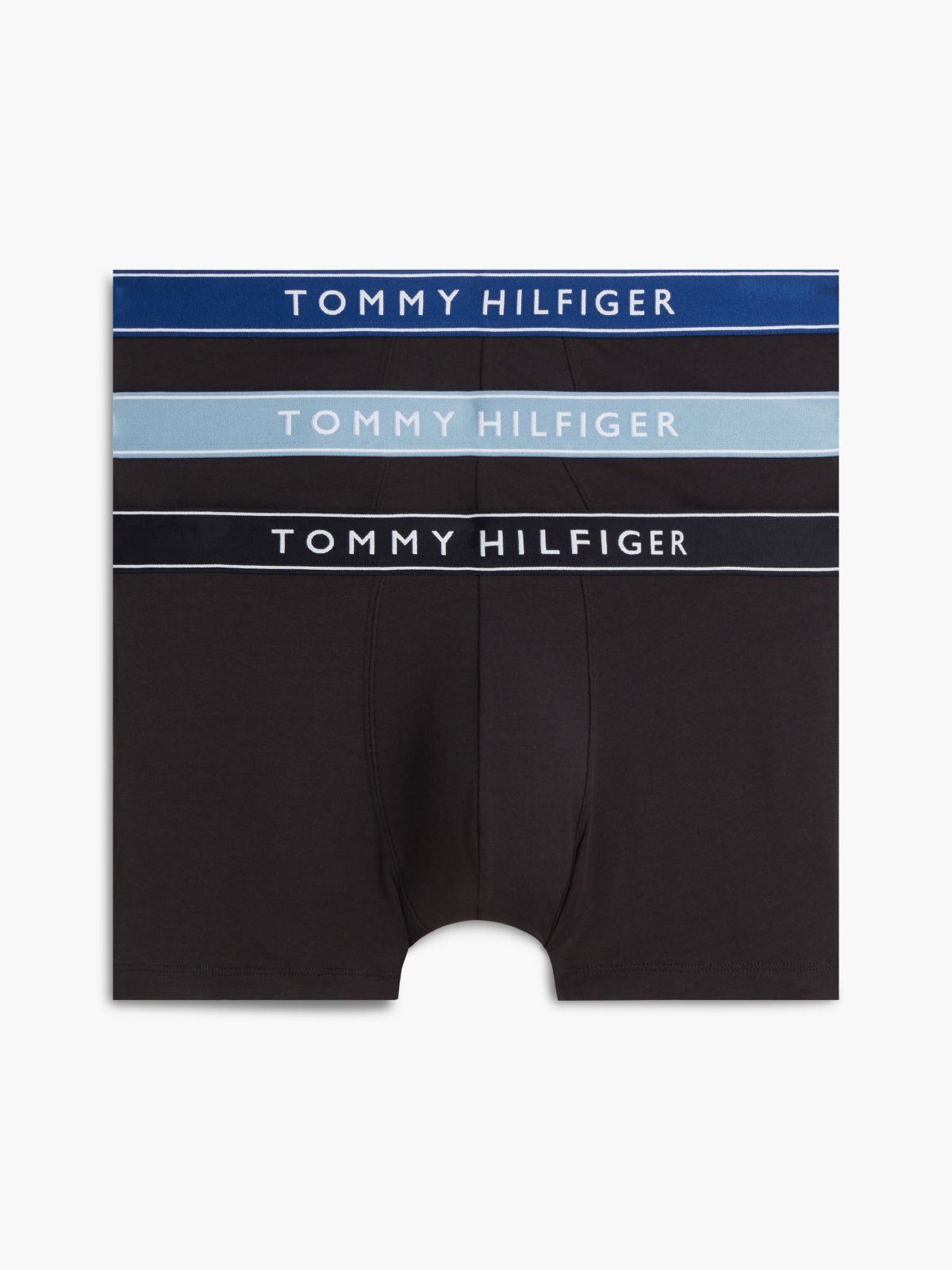 Pack 3 Bóxers Trunk Cintura Logo Azul Marino | Tommy Hilfiger · imagen 1