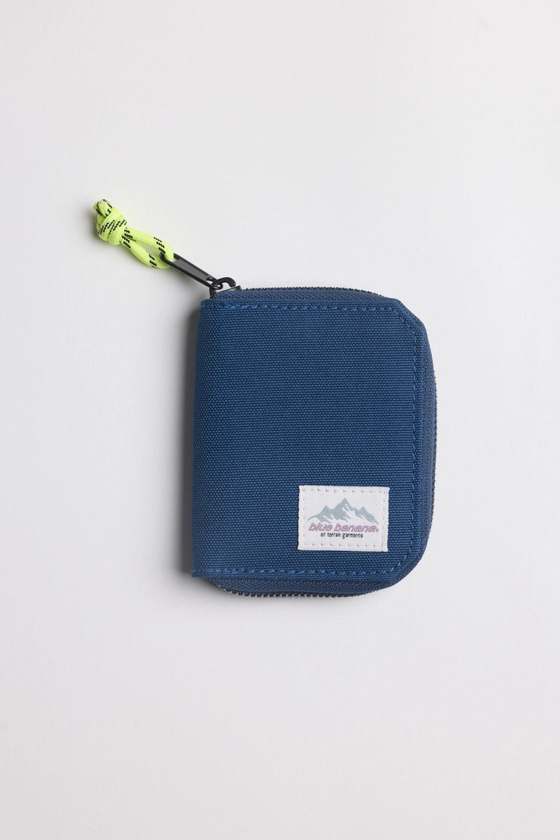 Cartera Zip Azul Índigo | Blue Banana