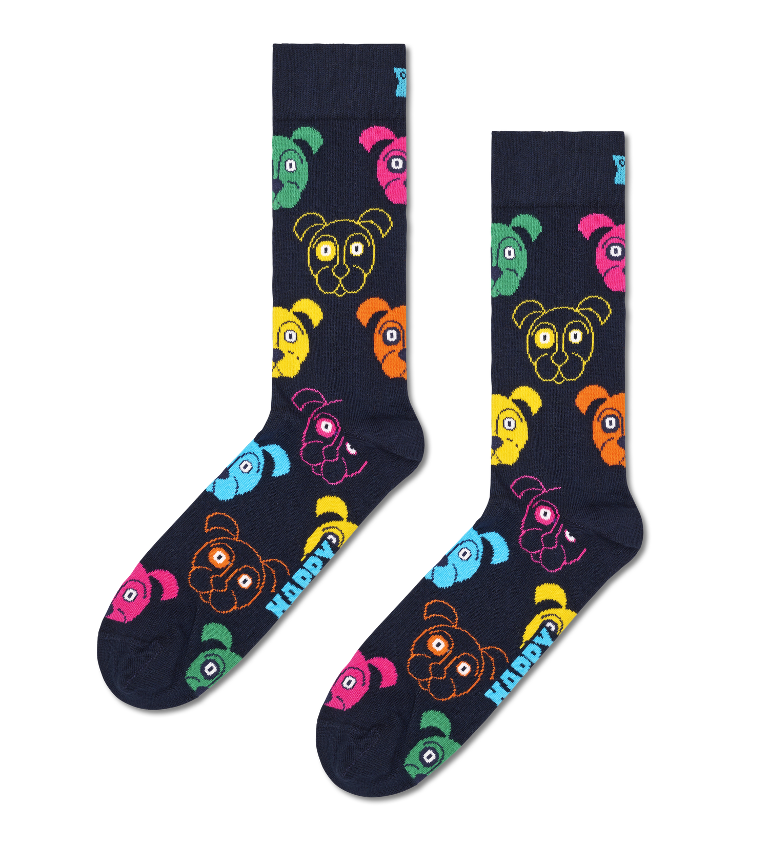 Xdog08-0150 Calcetines Happy Socks Hombre 3-Pack Mixed Dog Socks Gift Set · imagen 4