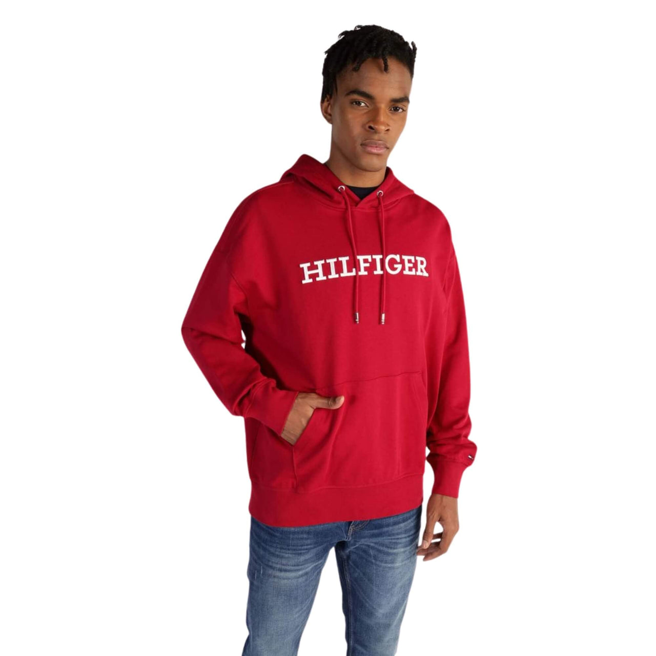 Mw0Mw33635Xjv Sudaderas Tommy Hilfiger Hombre Wcc Monotype Embro Hoody