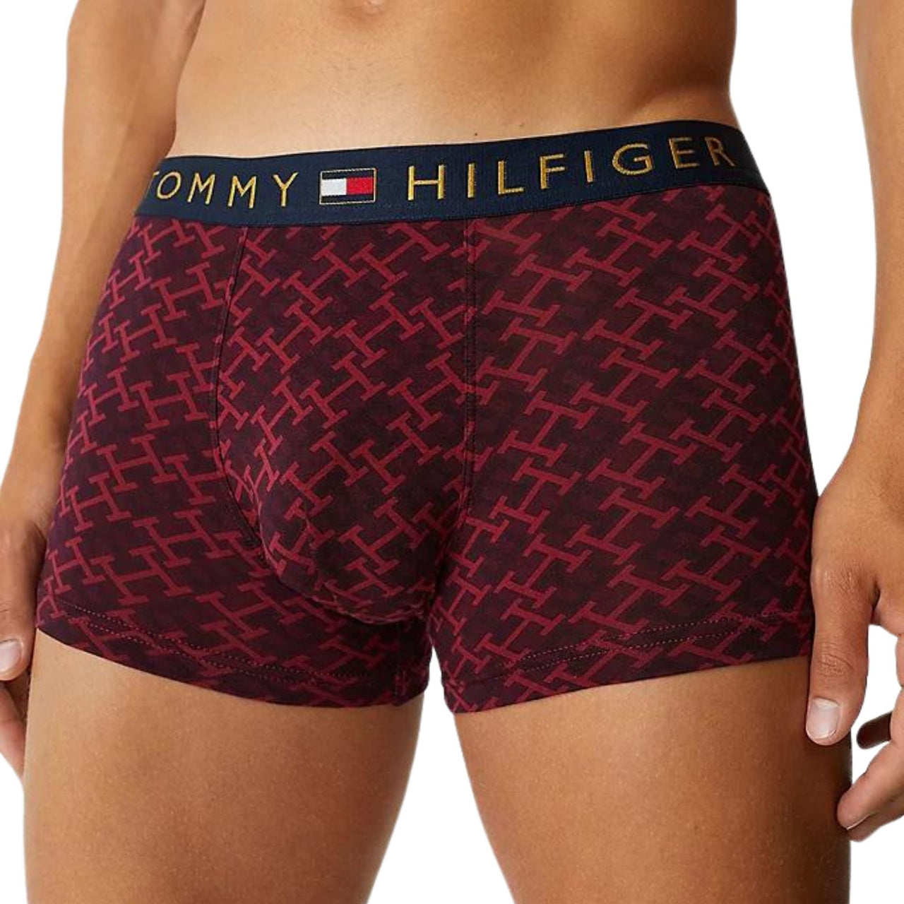 UM0UM019660KH Calzoncillo boxer tommy trunk print