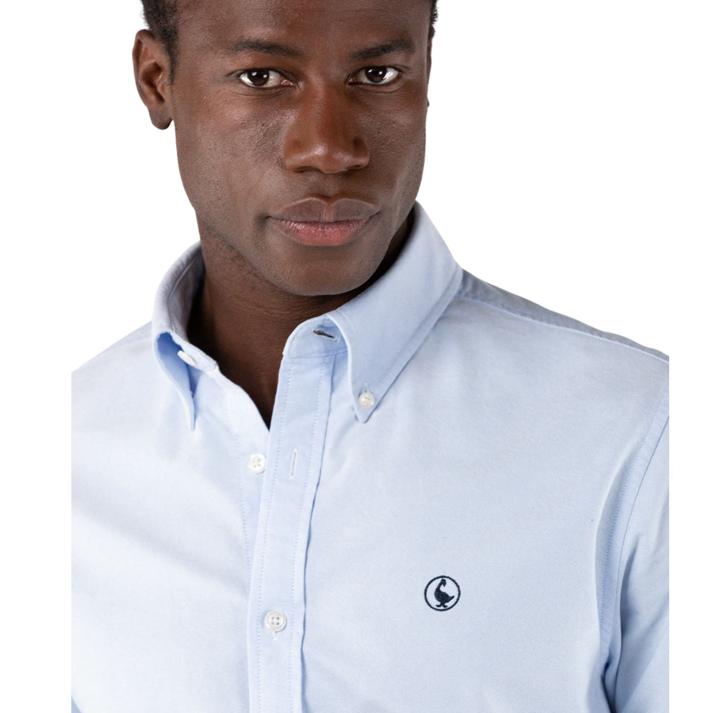 Camisa Lisa Oxford Celeste | El Ganso · imagen 7