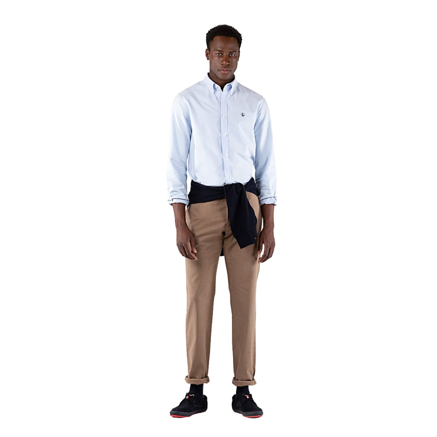 Camisa Lisa Oxford Celeste | El Ganso · imagen 6
