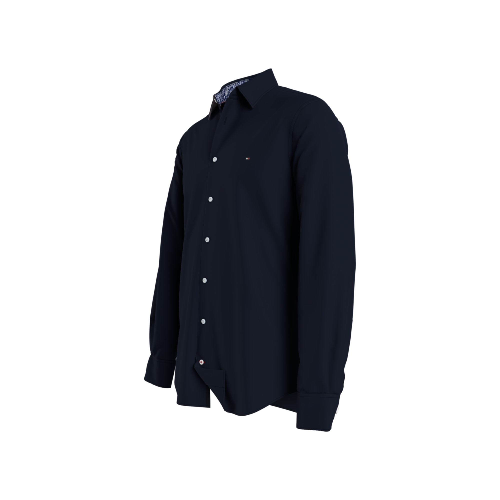 Tommy Hilfiger Camisa Cl Solid Poplin Sf Shirt · imagen 2