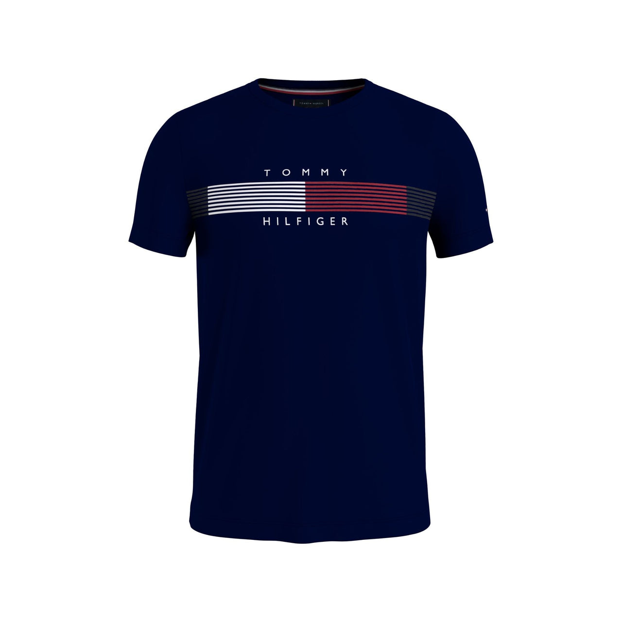 MW0MW25612DW5 Camiseta tommy chest corp stripe graphic tee