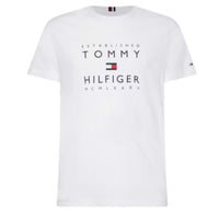 Thumbnail for Mw0Mw29377Zew Camisetas Tommy Hilfiger Hombre Established Stacked Tee