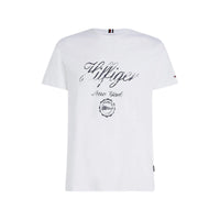 Thumbnail for Mw0Mw30040Ybr Camisetas Tommy Hilfiger Hombre Faded Script Print Tee