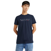 Thumbnail for Mw0Mw29372Dw5 Camisetas Tommy Hilfiger Hombre Hilfiger New York Tee