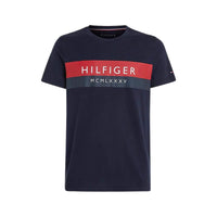 Thumbnail for MW0MW28222DW5 Camiseta tommy two tone hilfiger tee