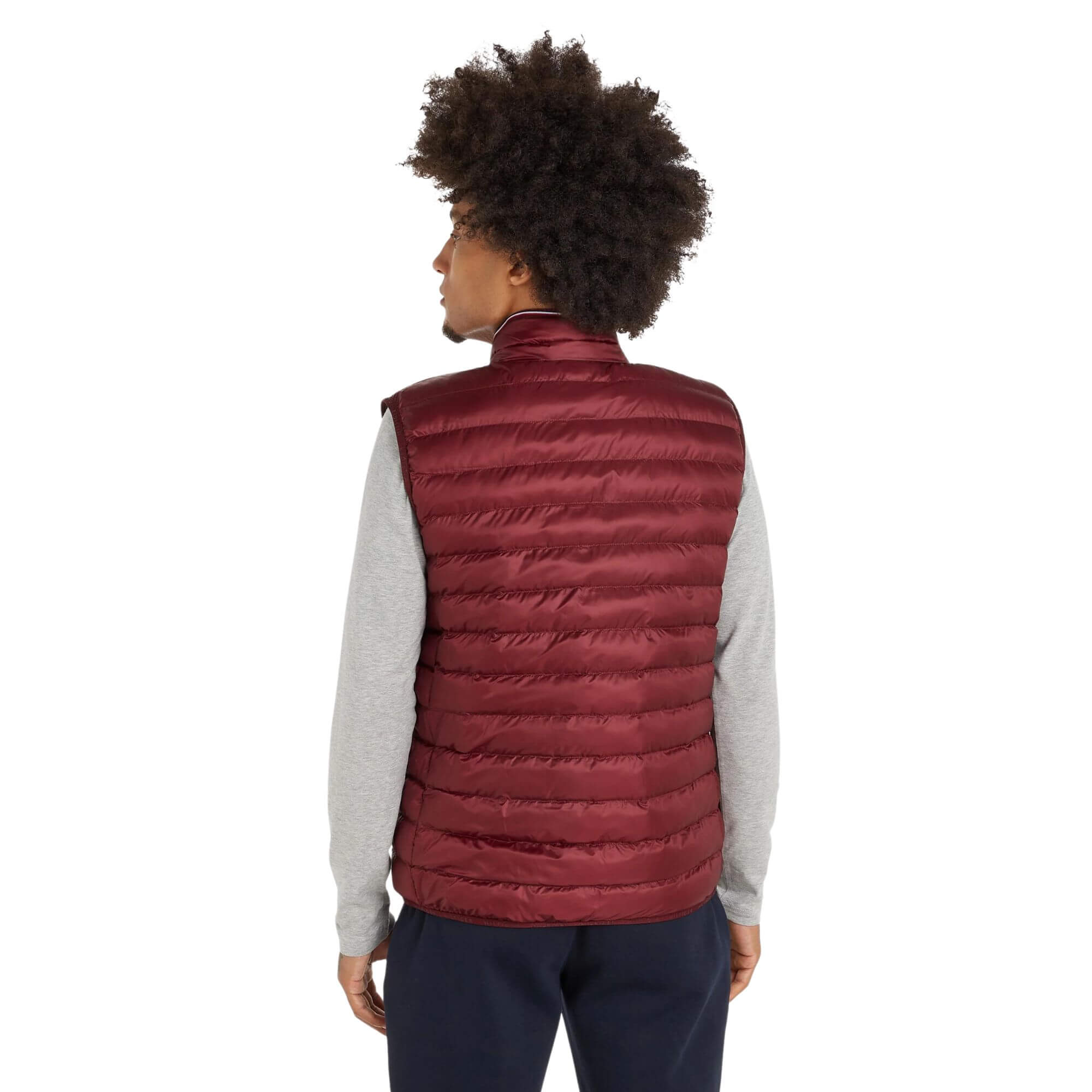 Chaleco Tommy Hilfiger Hombre Packable Reciclado - GRANATE · imagen 6