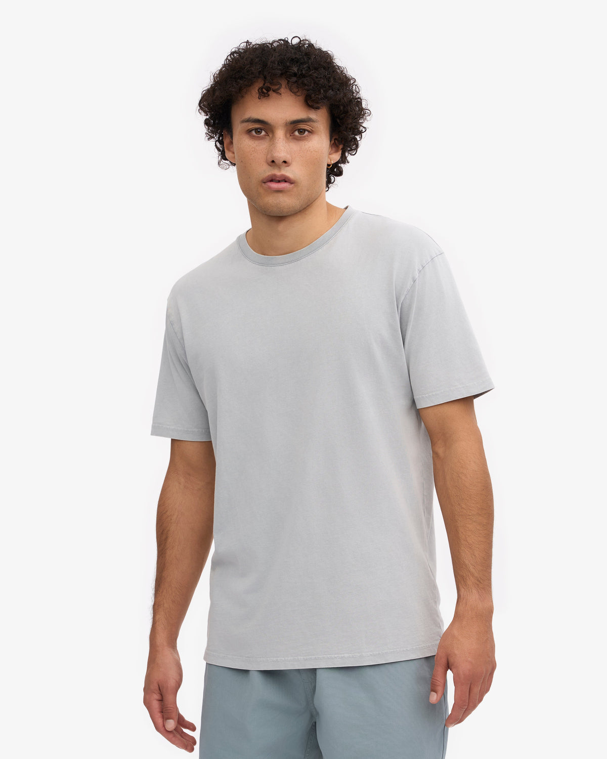 Camiseta Clasica Organica Gris Desgastado | Colorful Standard · imagen 2