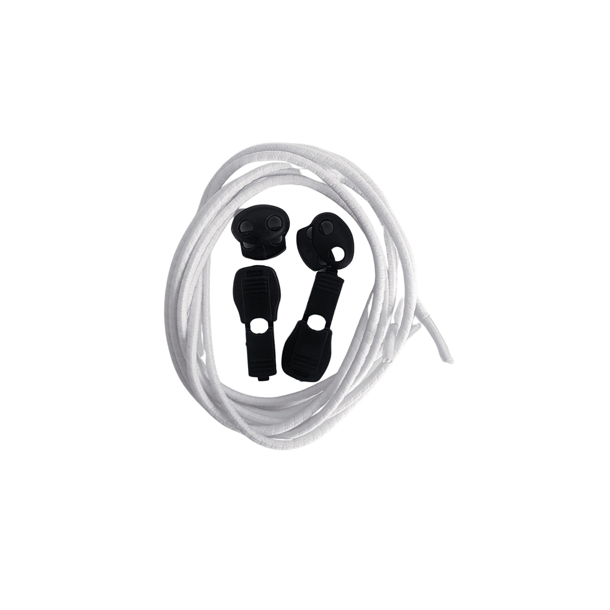 Gorra Cordones Elastico+Tensor Cordones | Hache Laces · Gris Negro ref. cordones · imagen 1