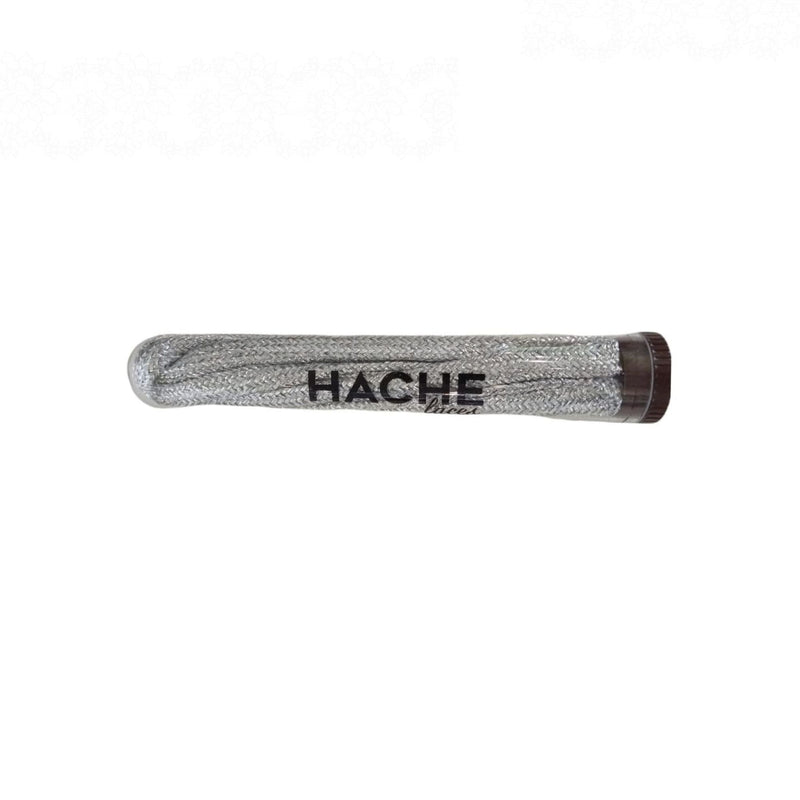 Gorra Cordones Planos Plateados Cordones Planos | Hache Laces