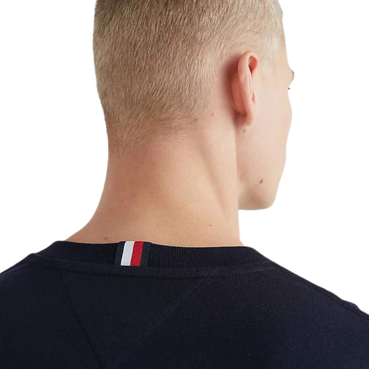 Mw0Mw29282Dw5 Camisetas Tommy Hilfiger Hombre Colorblock Placement Tee