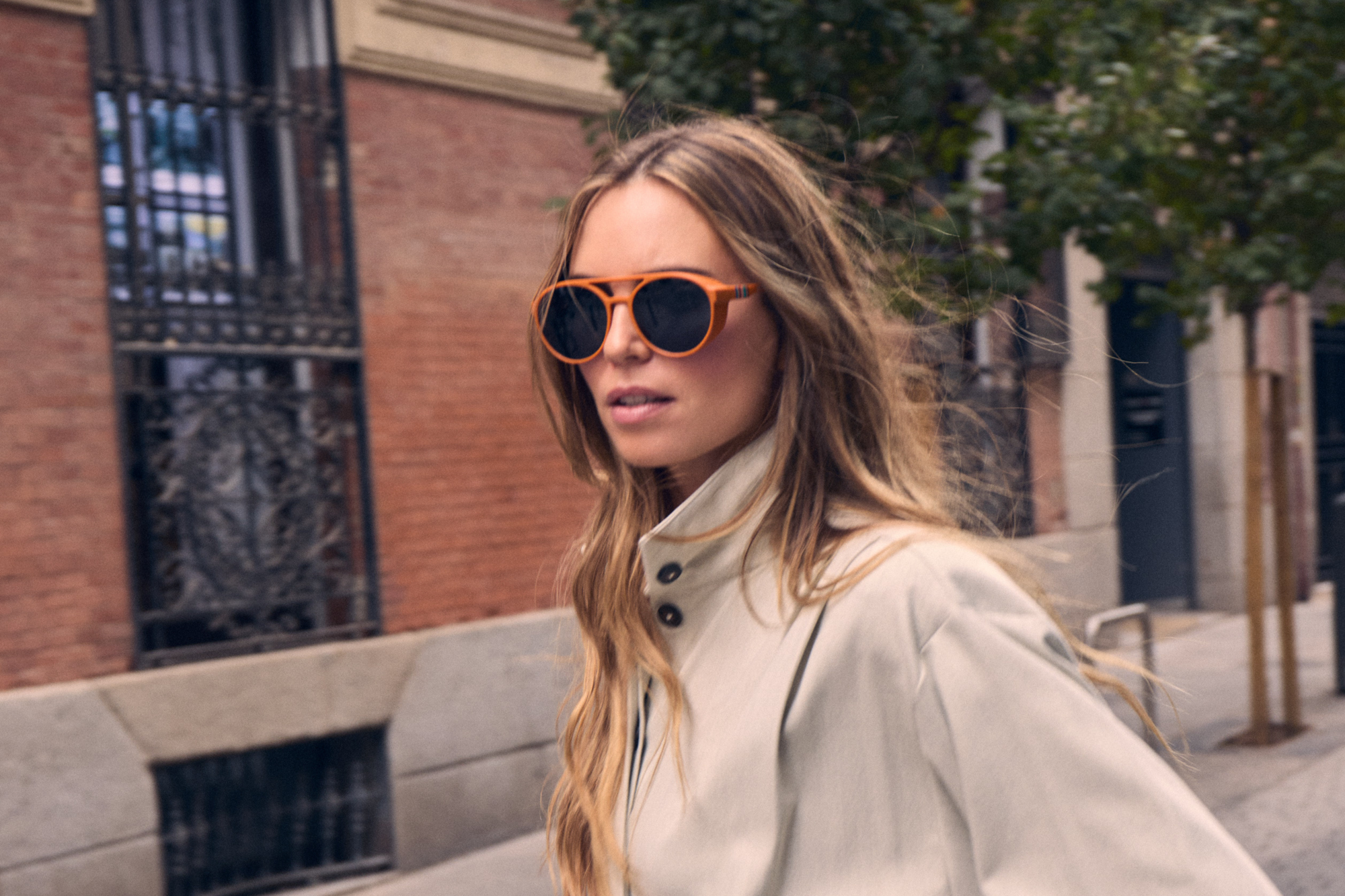 Gafas de sol Harlem Naranja | Goodbye Rita · imagen 4