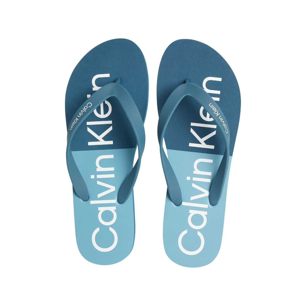 HM0HM005470GY Chanclas calvin klein core logo block flip