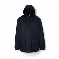 Thumbnail for Abrigo Encerado Silbon Hombre Azul Marino - Algodón 100% Premium